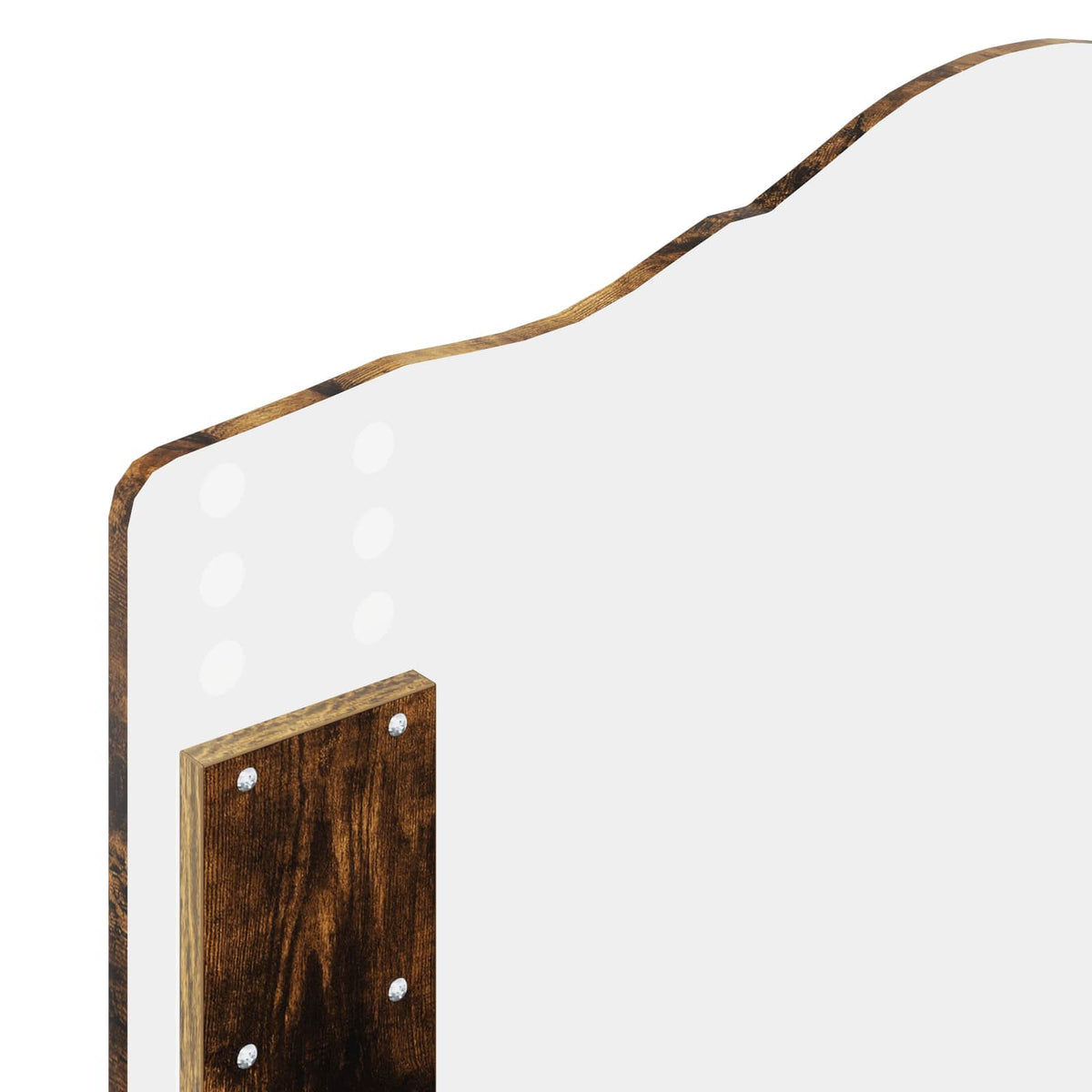 Krevet s od storage s ladicama Dimljeni hrast 100 x 200 cm Smeđa 206 x 102 x 90 cm