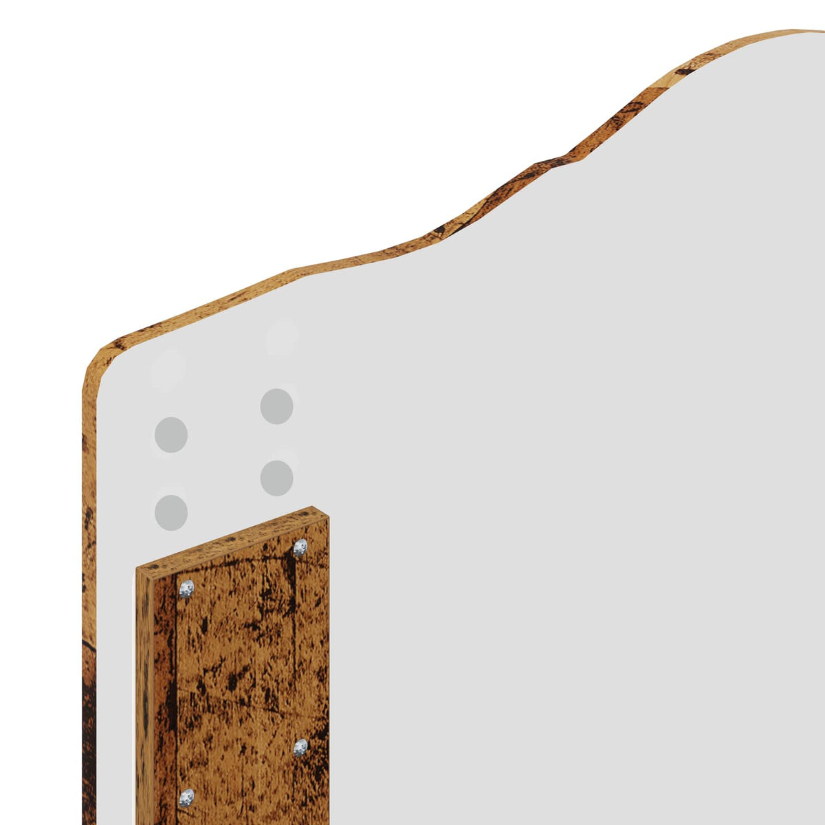 Krevetna konstrukcija Staro drvo 90 x 190 cm Konstruirano drvo Smeđa 196 x 93 x 90 cm