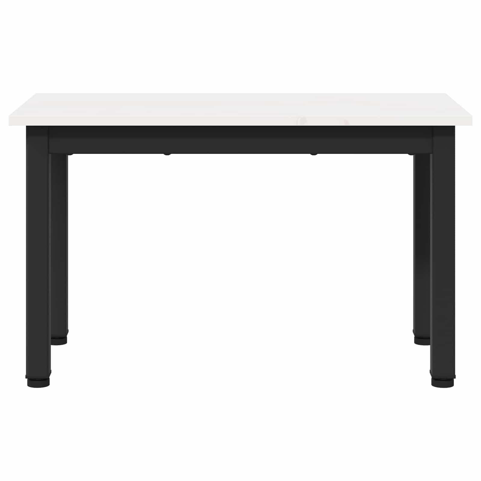 Kava Stol Bijelo 60 x 30 x 36 cm Čvrsto borovo drvo