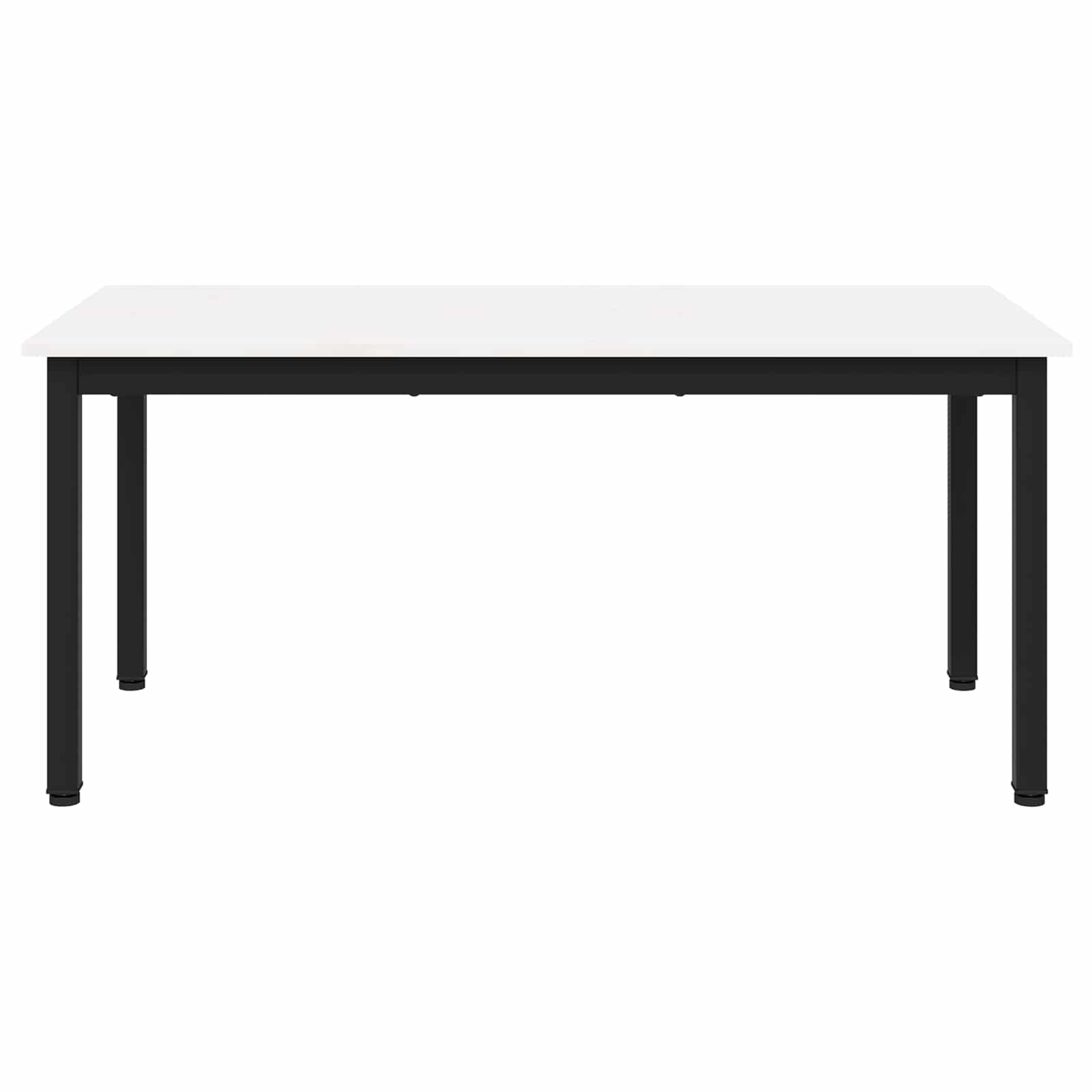 Kava Stol Bijelo 100 x 50 x 45 cm Čvrsto borovo drvo