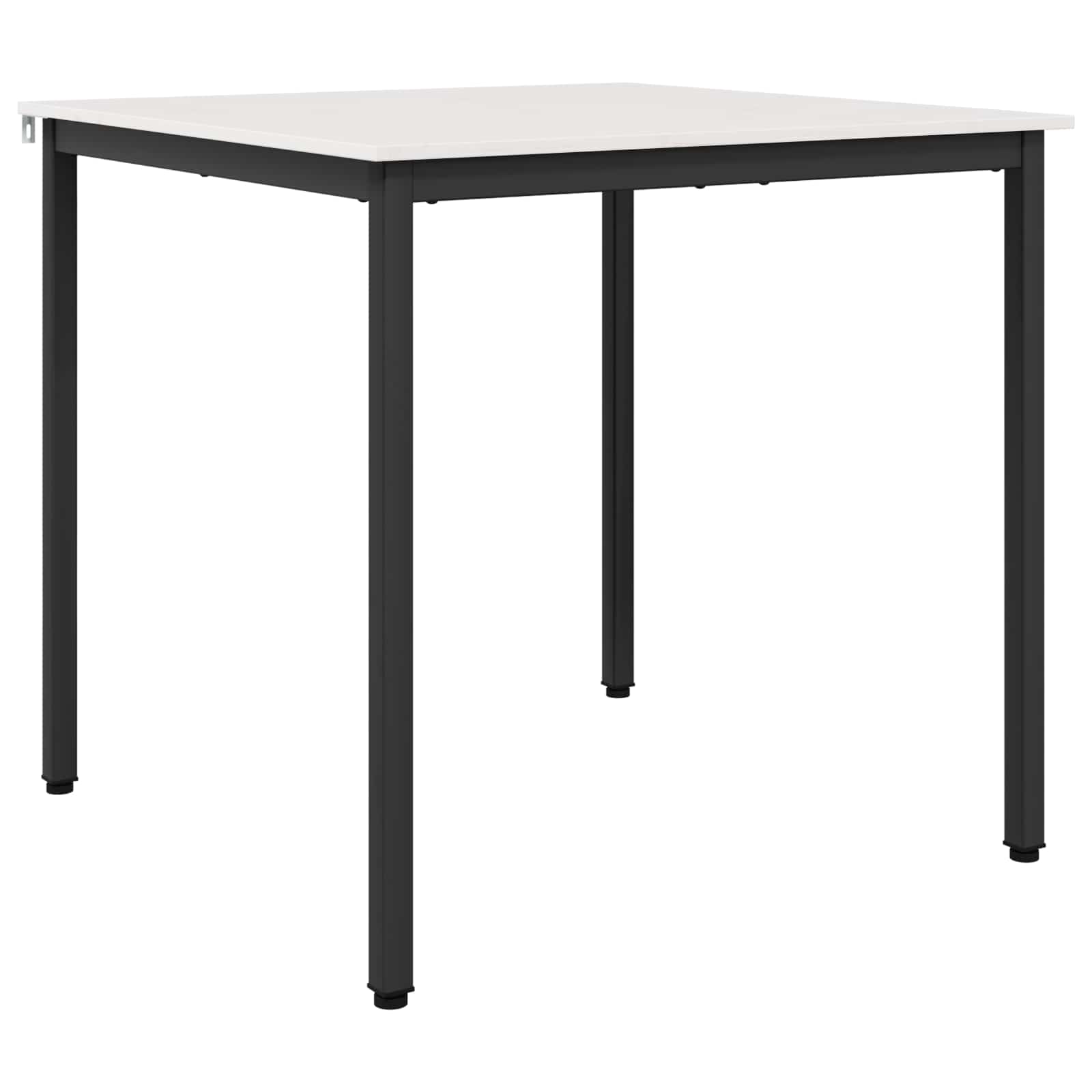 Stol za objedovanje Bijelo 80 x 80 x 75 cm Čvrsto borovo drvo