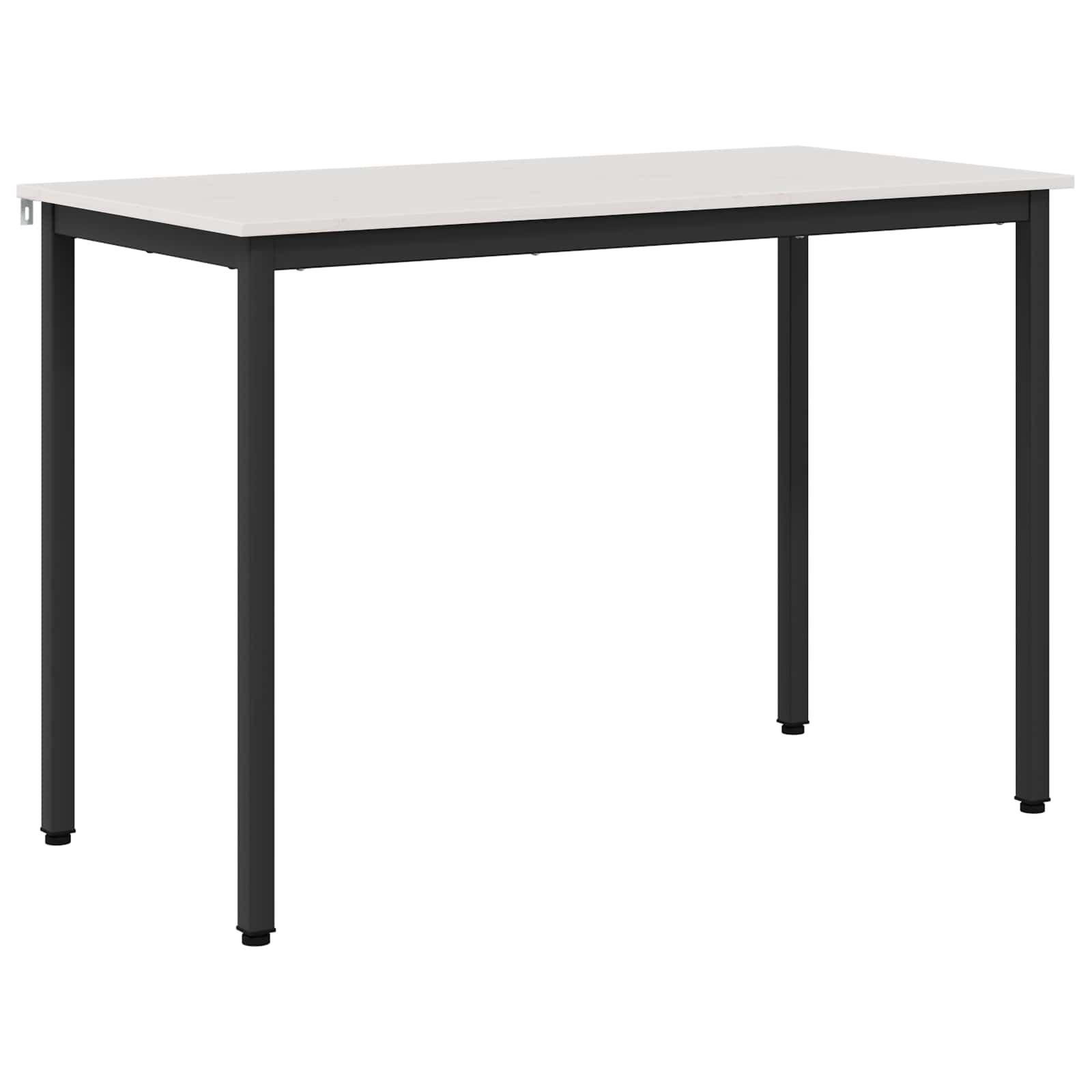 Stol za objedovanje Bijelo 110 x 55 x 75 cm Čvrsto borovo drvo