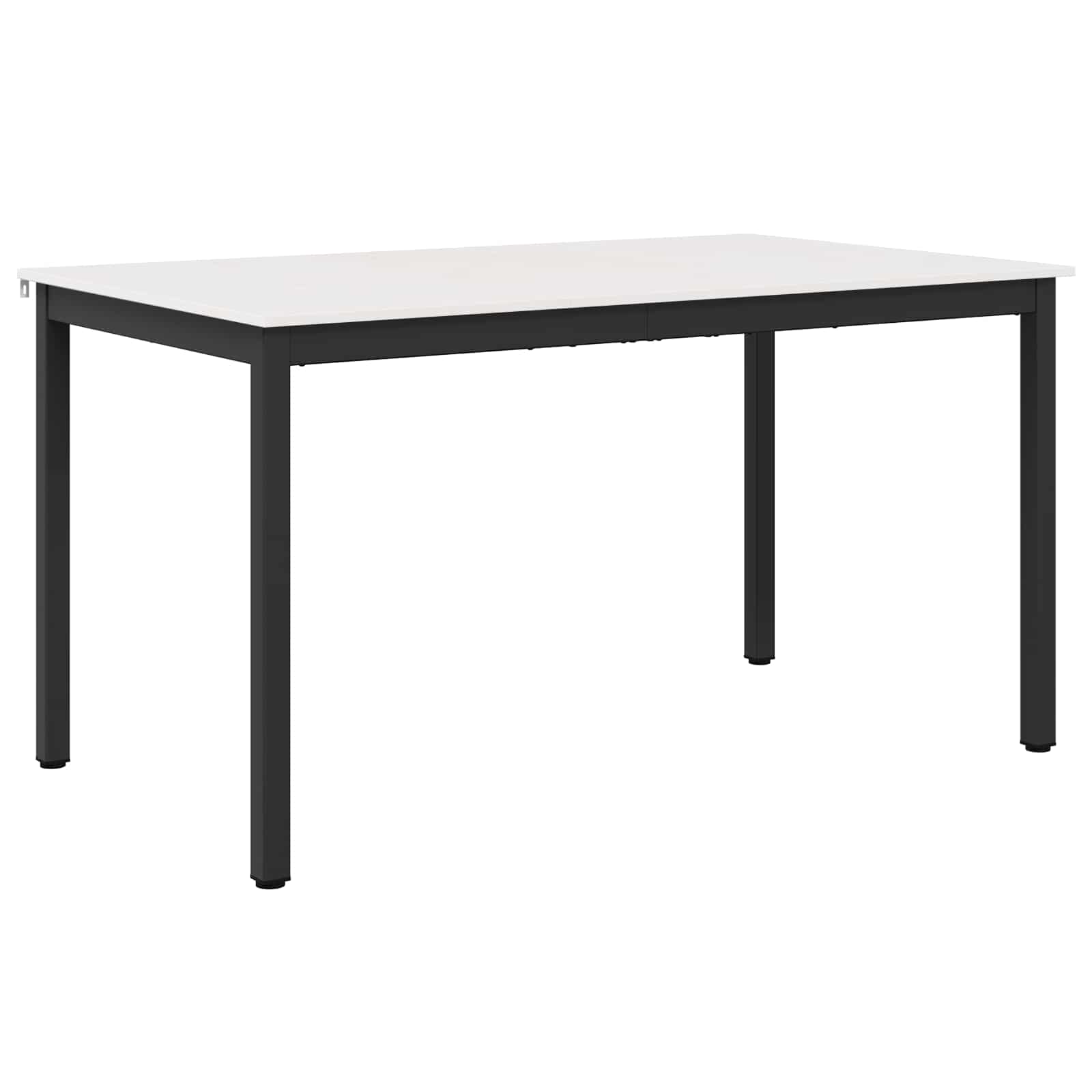 Stol za objedovanje Bijelo 150 x 90 x 75 cm Čvrsto borovo drvo