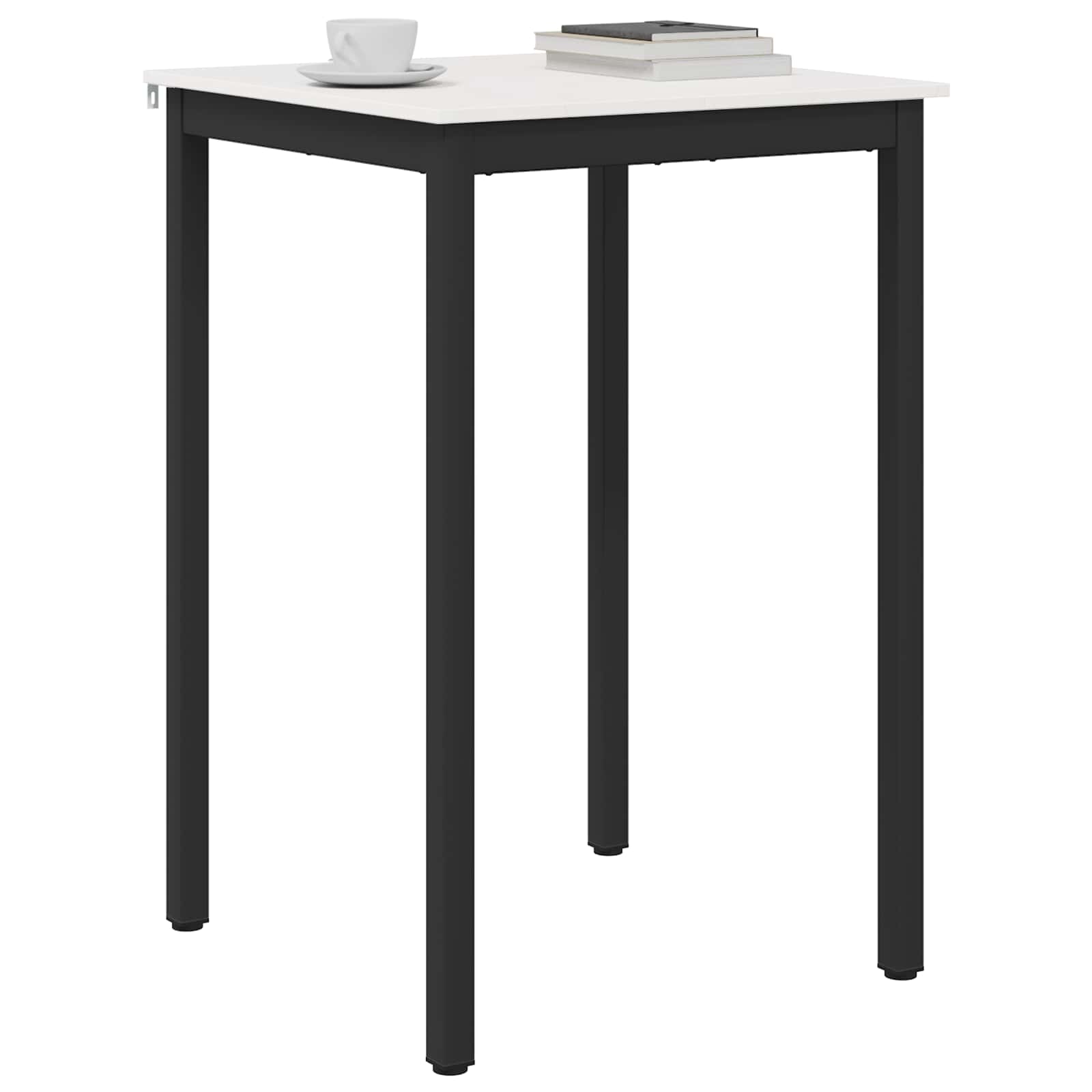 Stol za bar Bijelo 70 x 70 x 105 cm Čvrsto borovo drvo