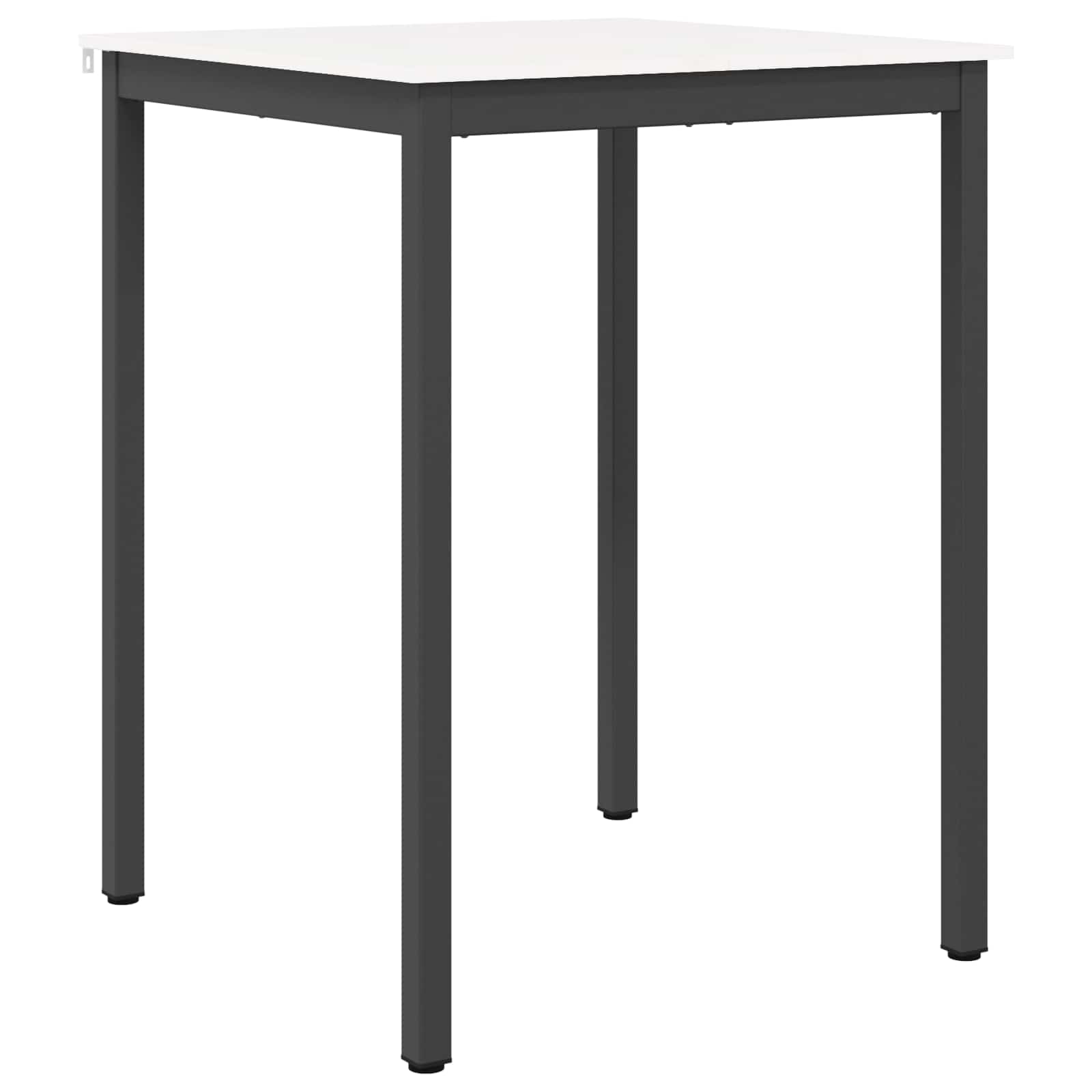 Stol za bar Bijelo 80 x 80 x 105 cm Čvrsto borovo drvo