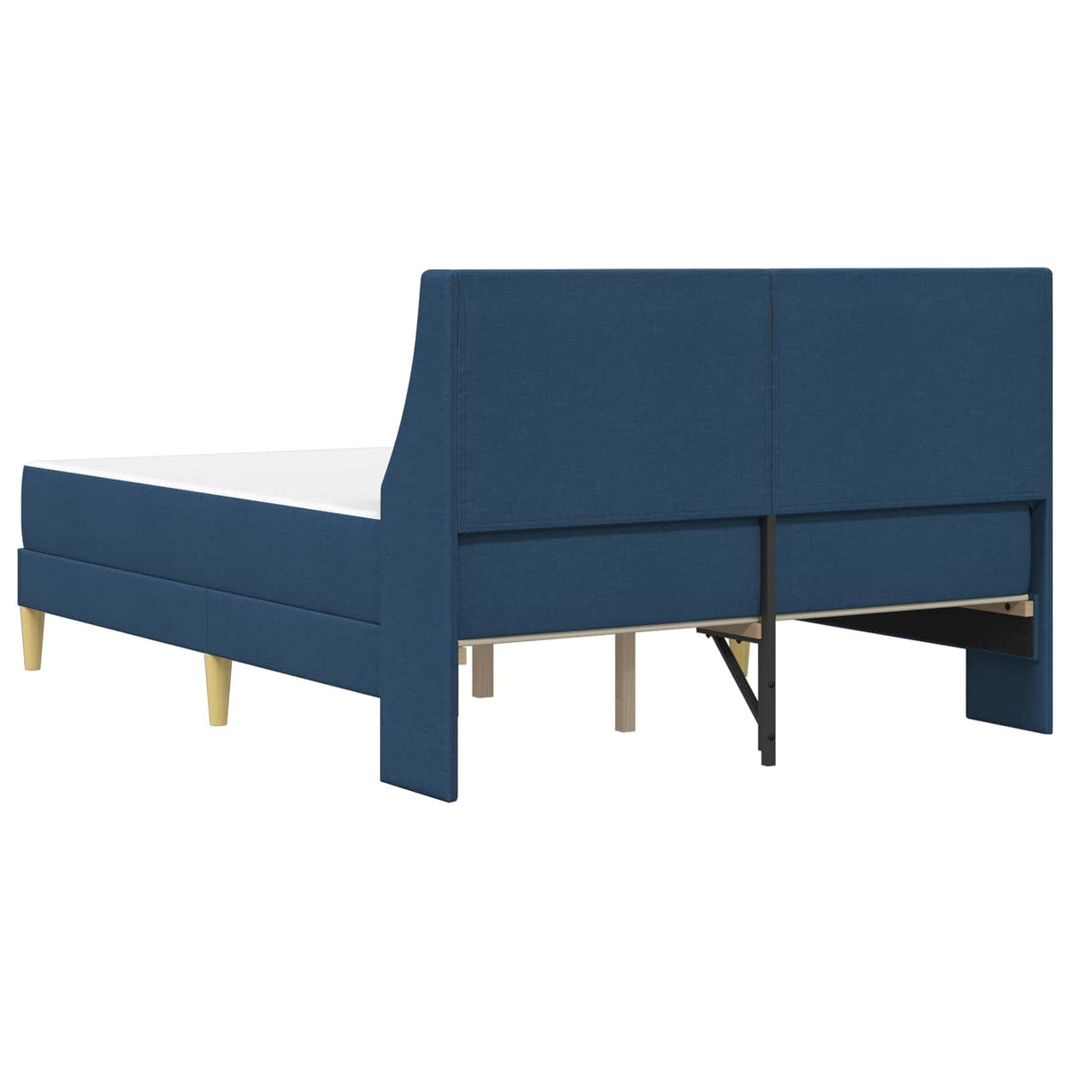 Okvir kreveta s madracem Plava 140 x 190 cm Poliester