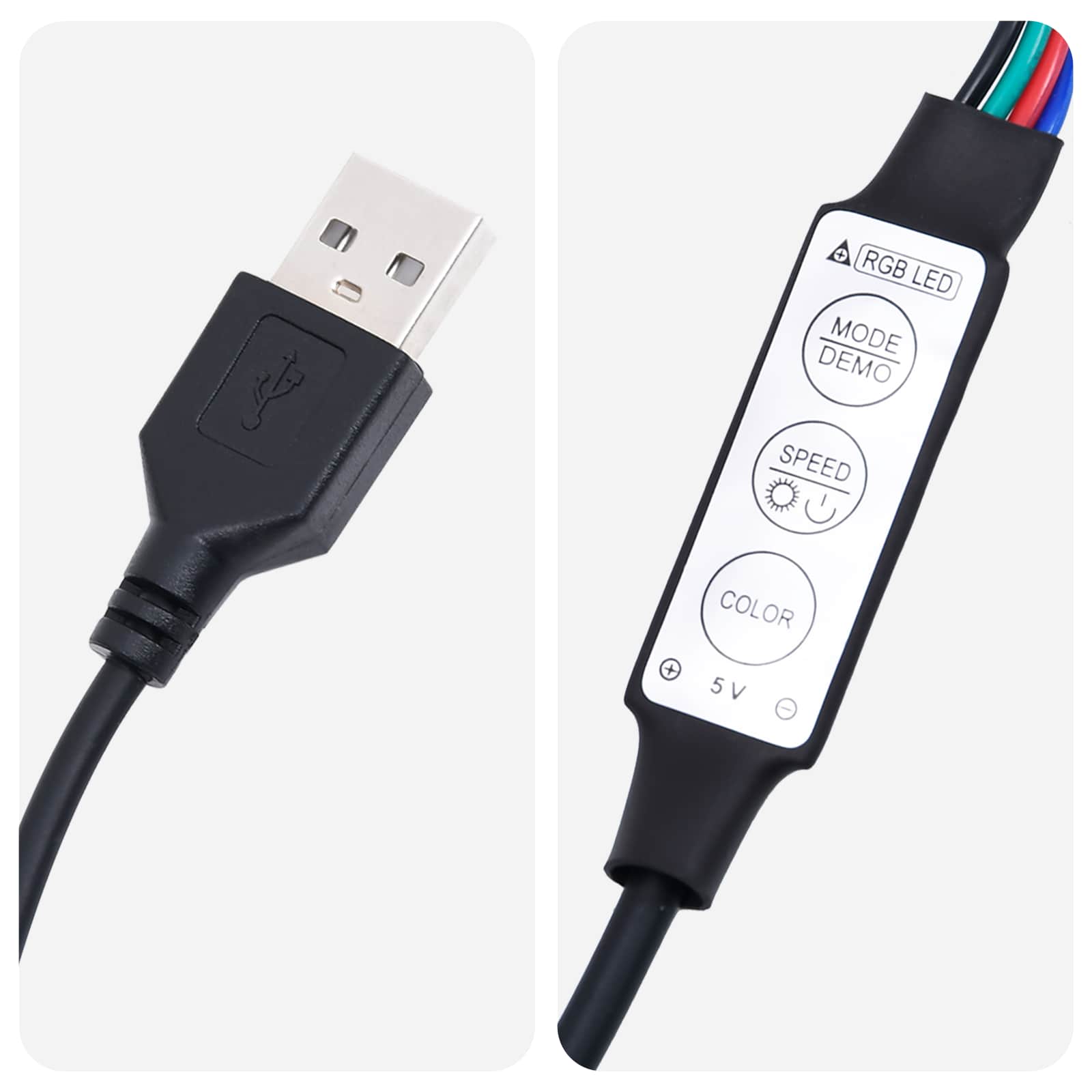 Krevetna konstrukcija s LED trakama 2 pcs Umjetna koža