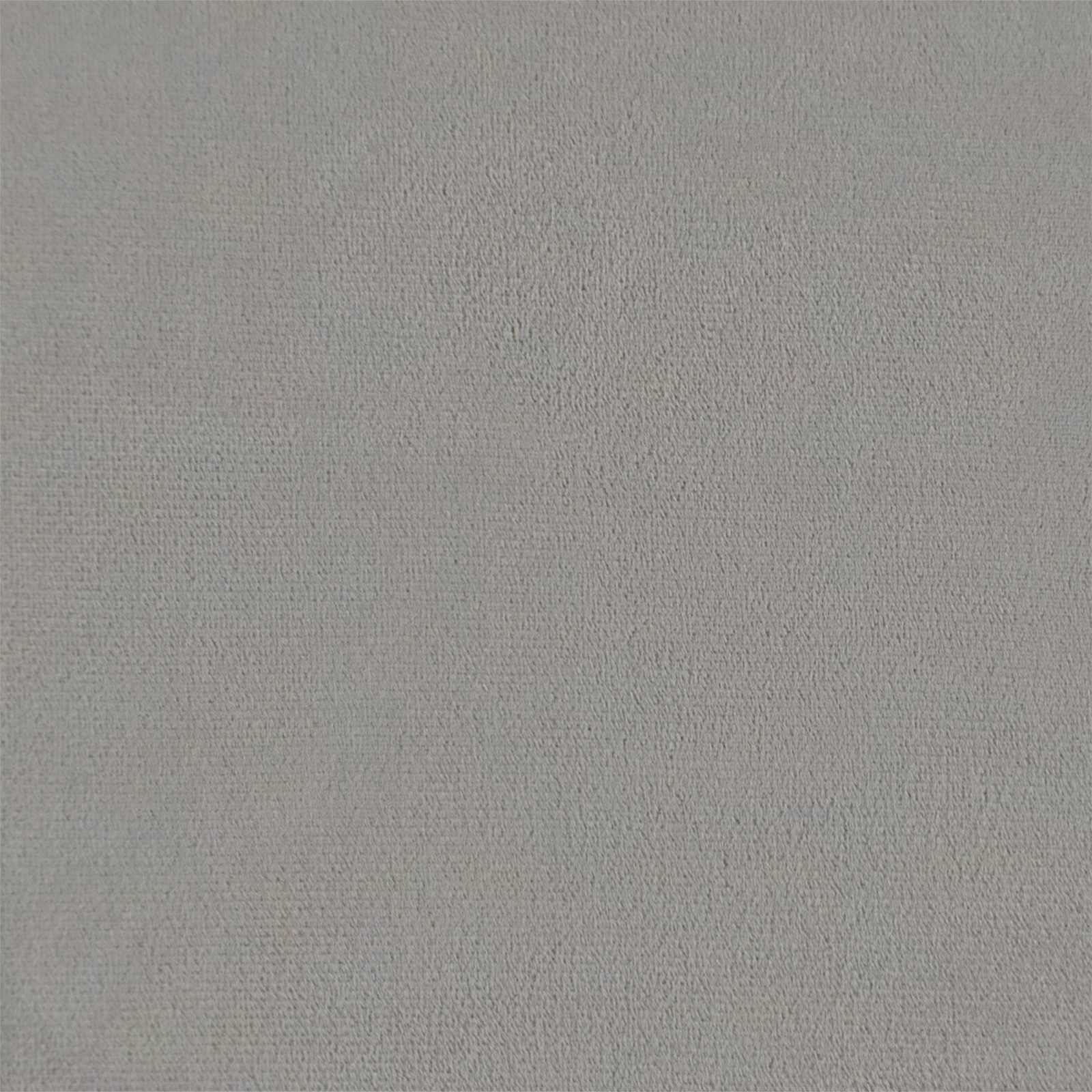 Okvir kreveta s madracem Svijetlo siva 120 x 190 cm Baršun