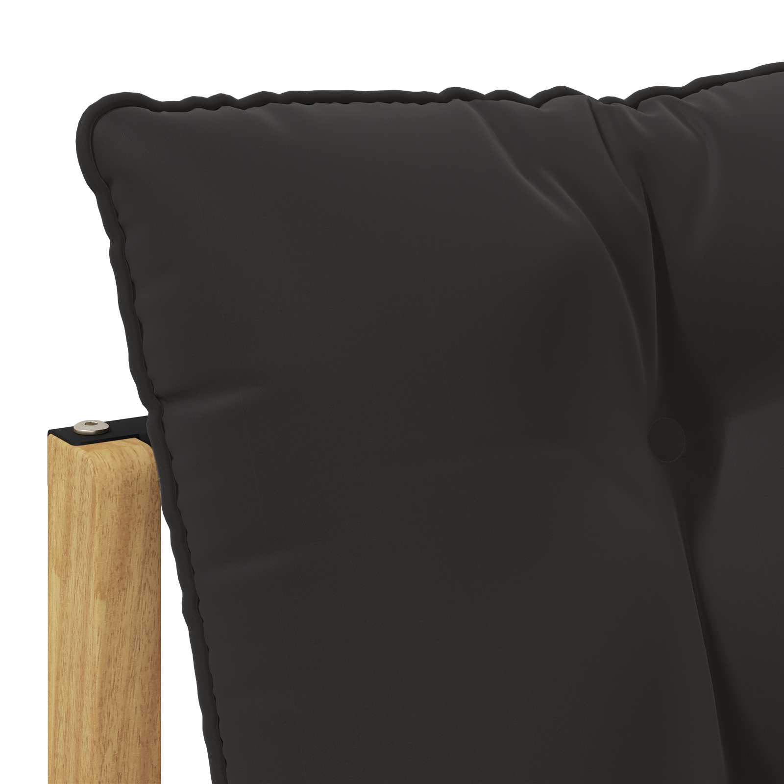 Srednja sofa za van s jastukom Bijela 79 x 83 x 73 cm čelik