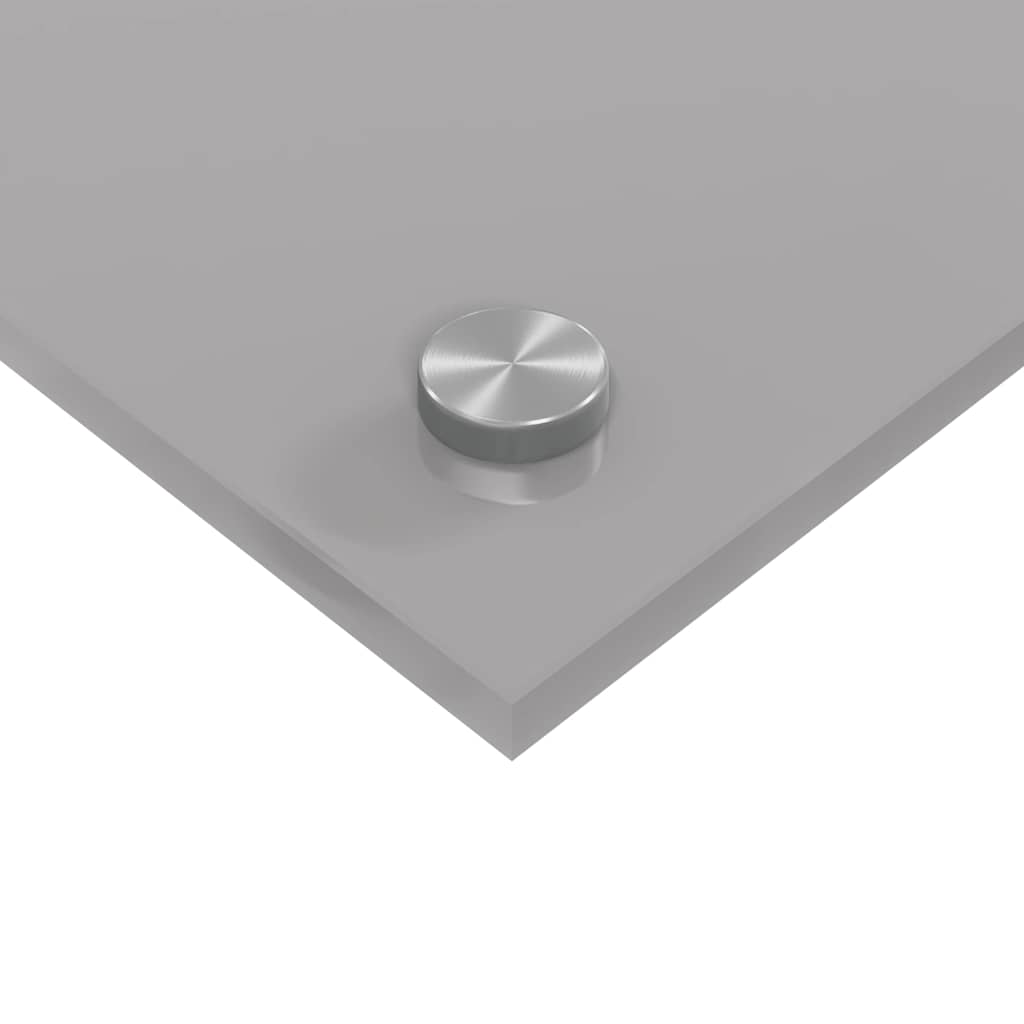 Kuhinjski zid 2 pcs Svijetlo siva 90 x 60 cm