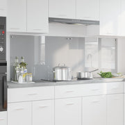 Kuhinjski zid 2 pcs Svijetlo siva 90 x 60 cm