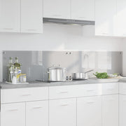 Kuhinjski zid 2 pcs Svijetlo siva 100 x 40 cm
