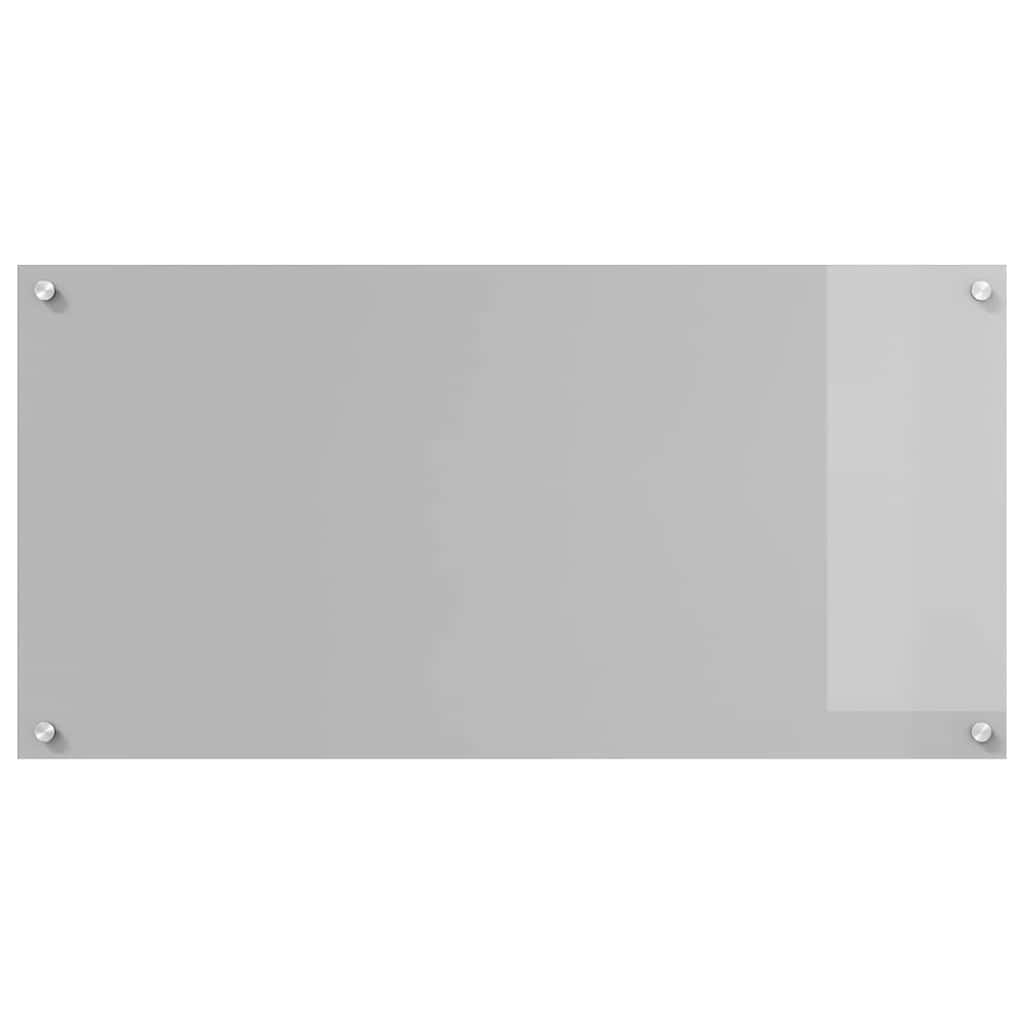 Kuhinjski zid 2 pcs Svijetlo siva 100 x 50 cm