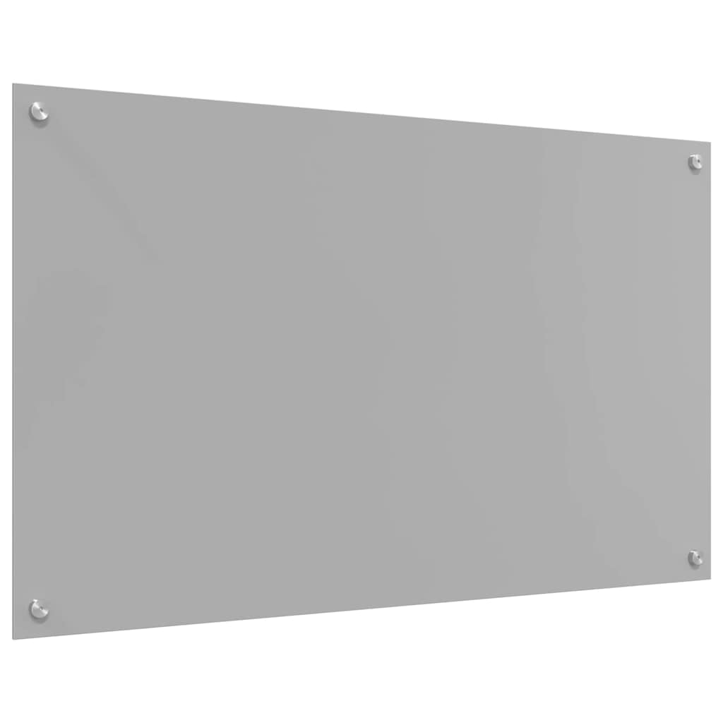 Kuhinjski zid 2 pcs Svijetlo siva 100 x 60 cm
