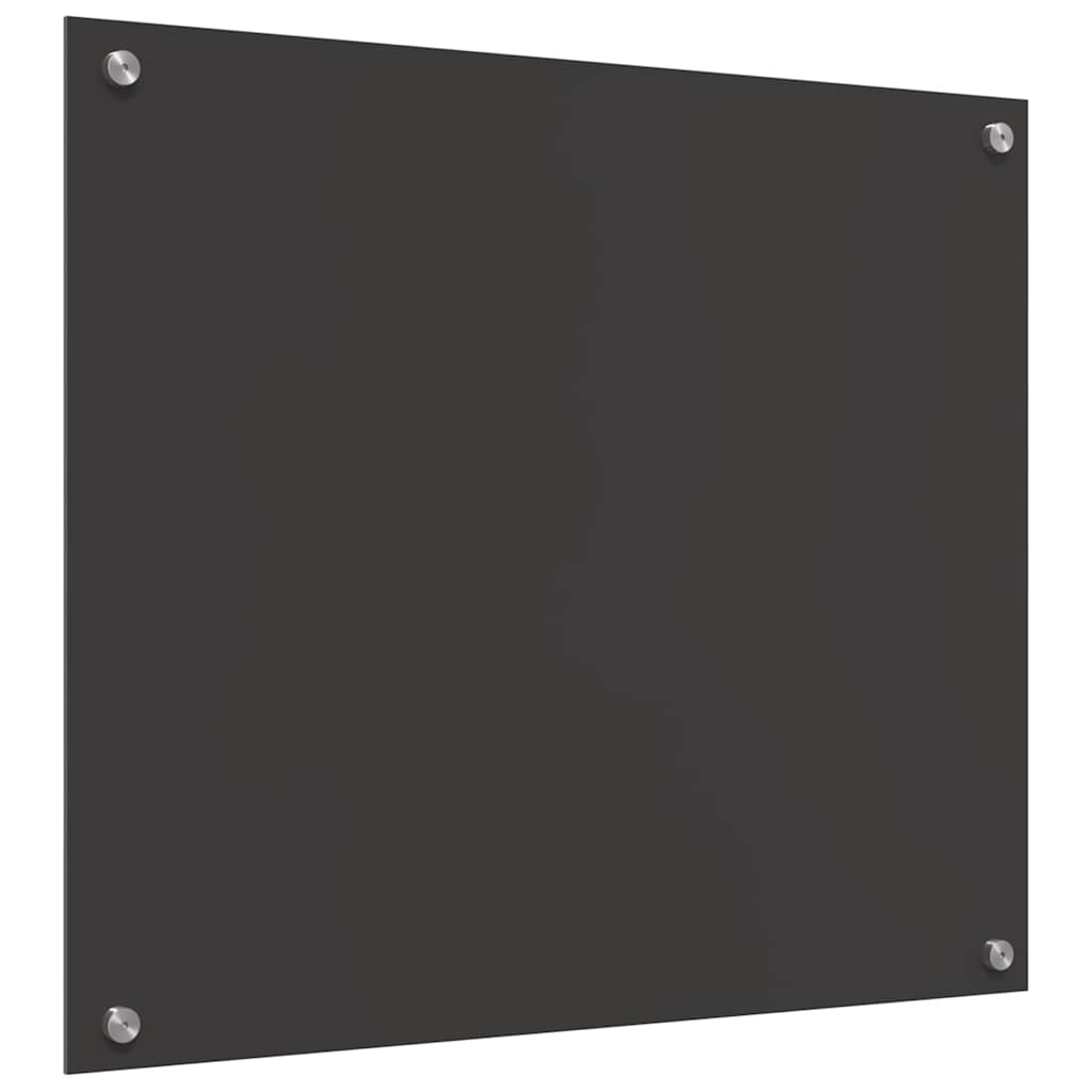 Kuhinjski zid 2 pcs Tamno siva 70 x 60 cm