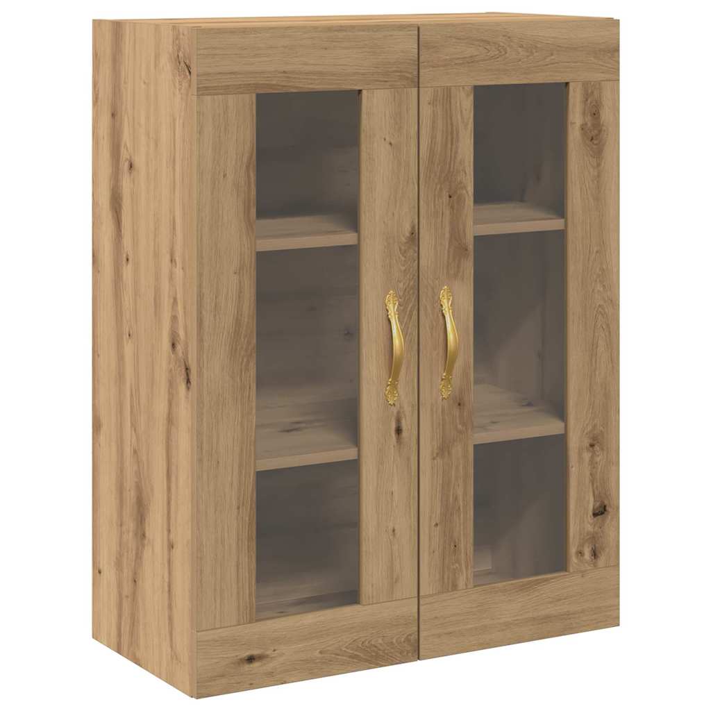 Highboard 2 pcs Umjetnički hrast Konstruirano drvo