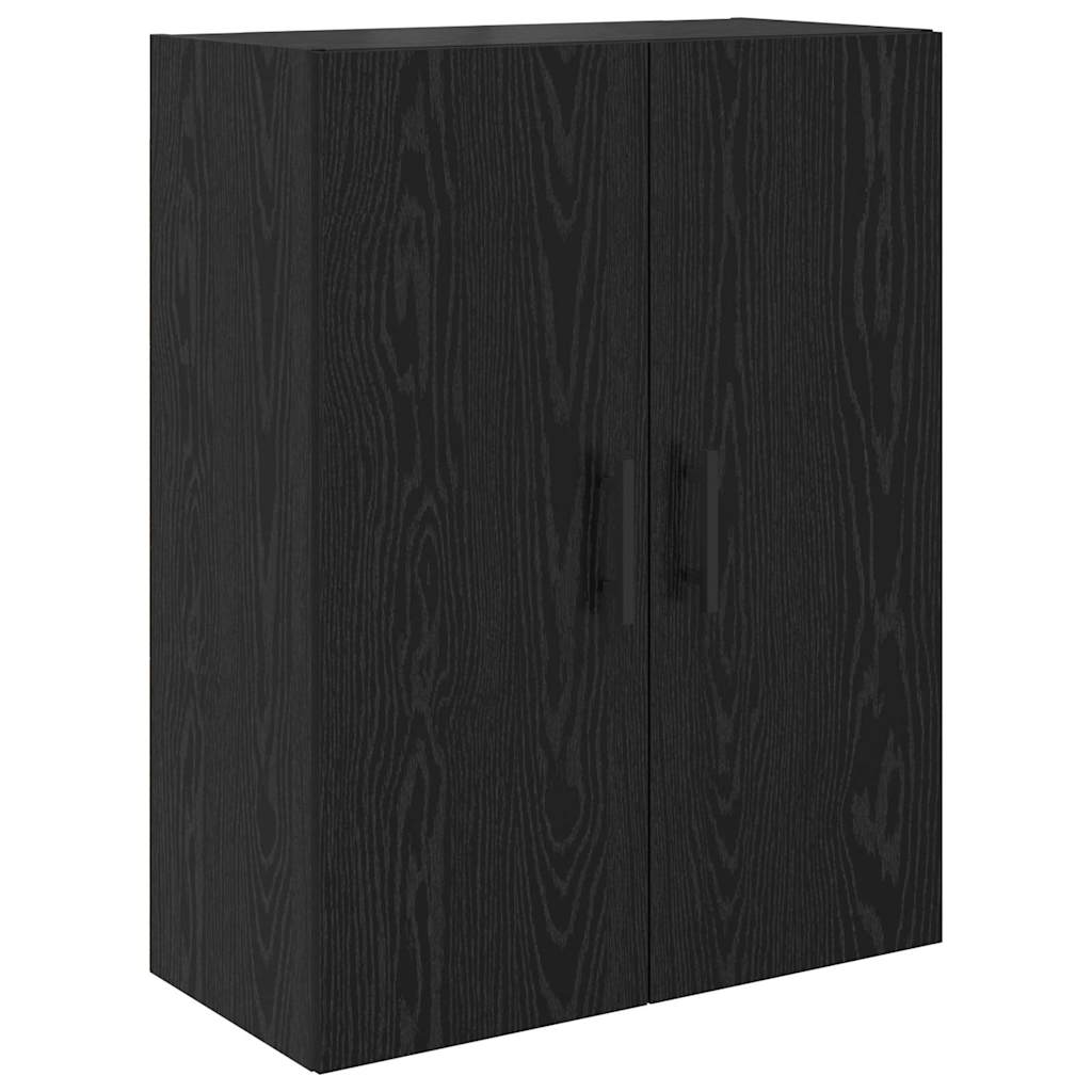 Highboard 2 pcs Crni hrast 69,5 x 34 x 180 cm