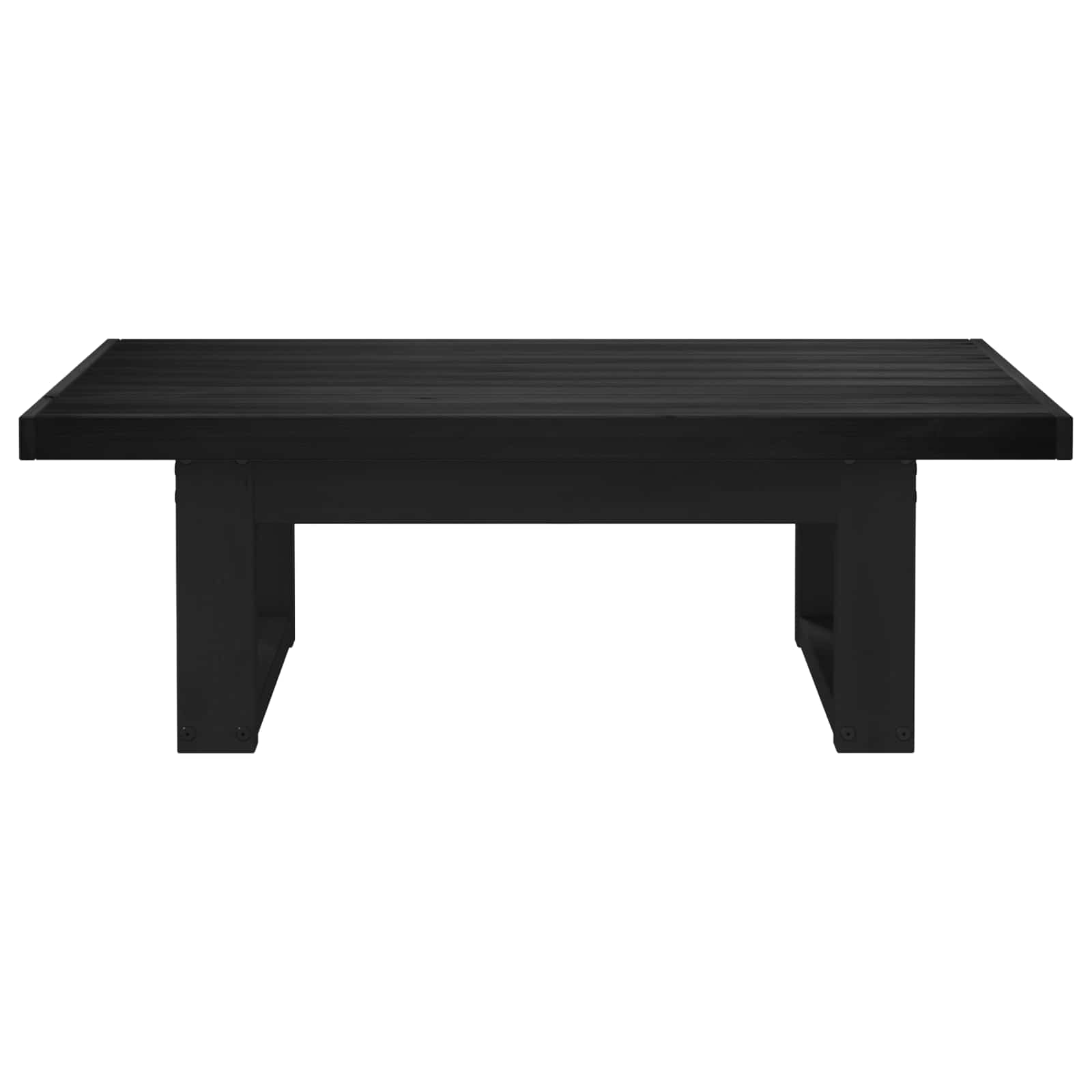 Kava Stol NOAIN Crna 119 x 60 x 40 cm Masivna borovina