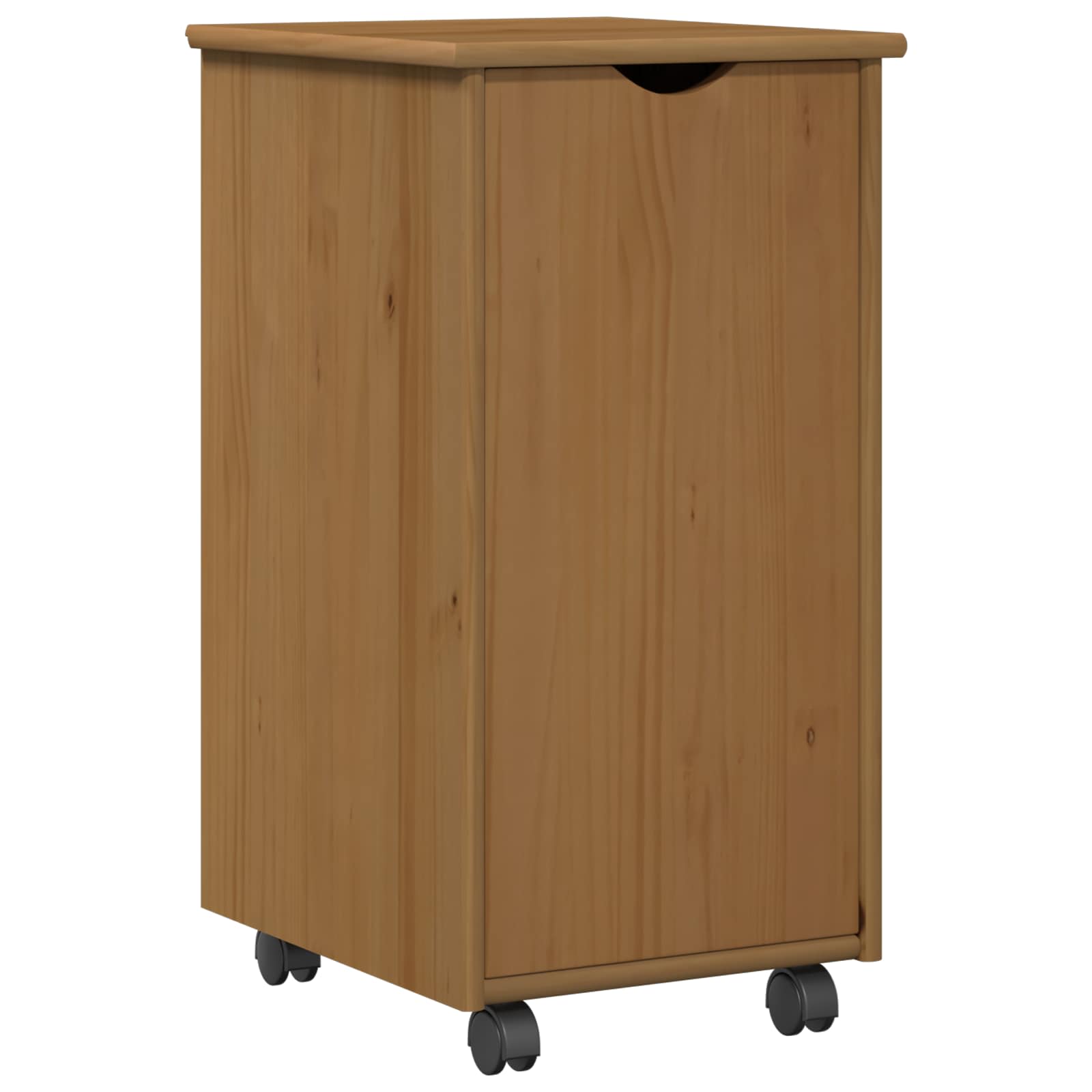 Mobilni ormar Medeno smeđa 34 x 39 x 65,5 cm Čvrsto borovo drvo
