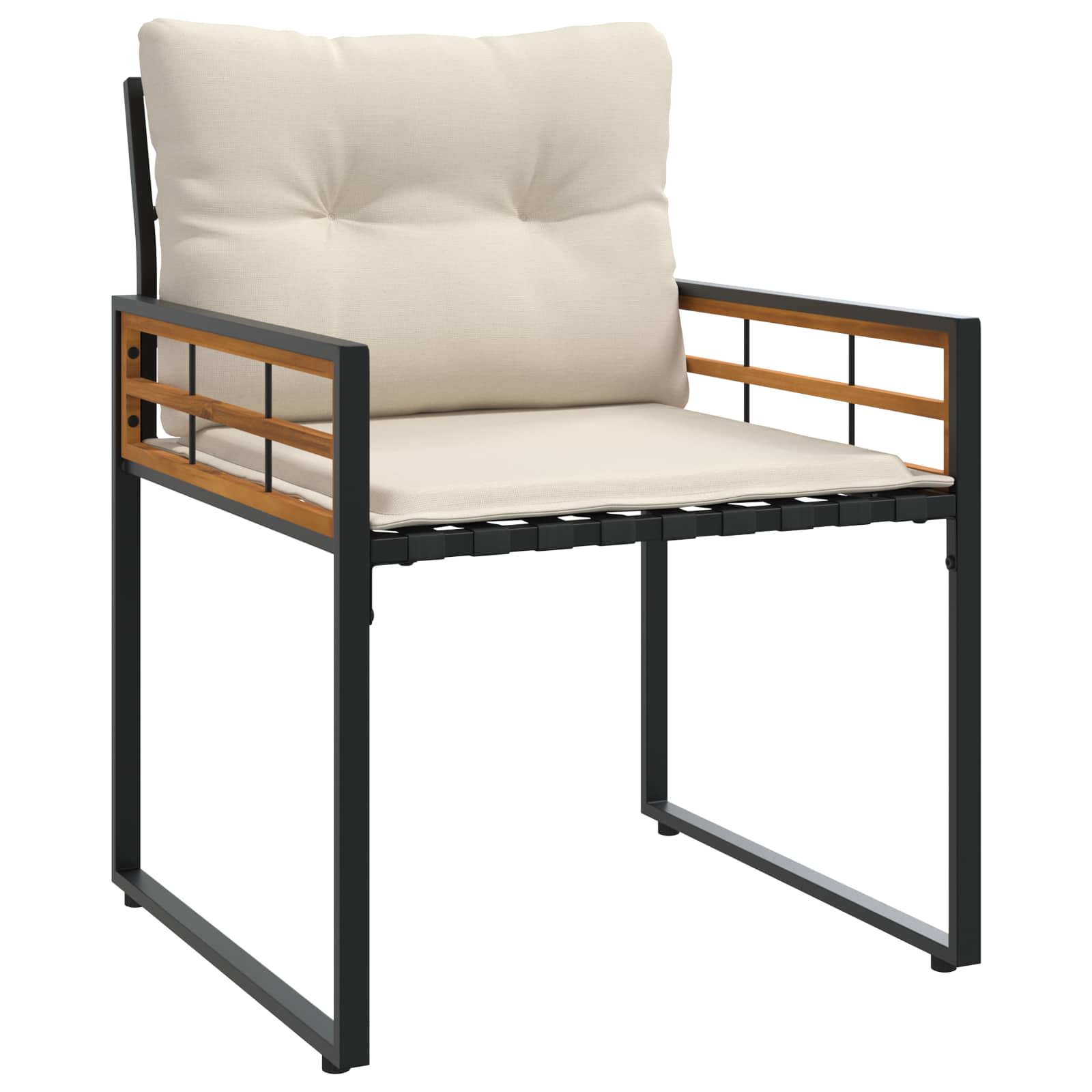 Set vanjskog namještaja s jastukom 3 pcs Krema