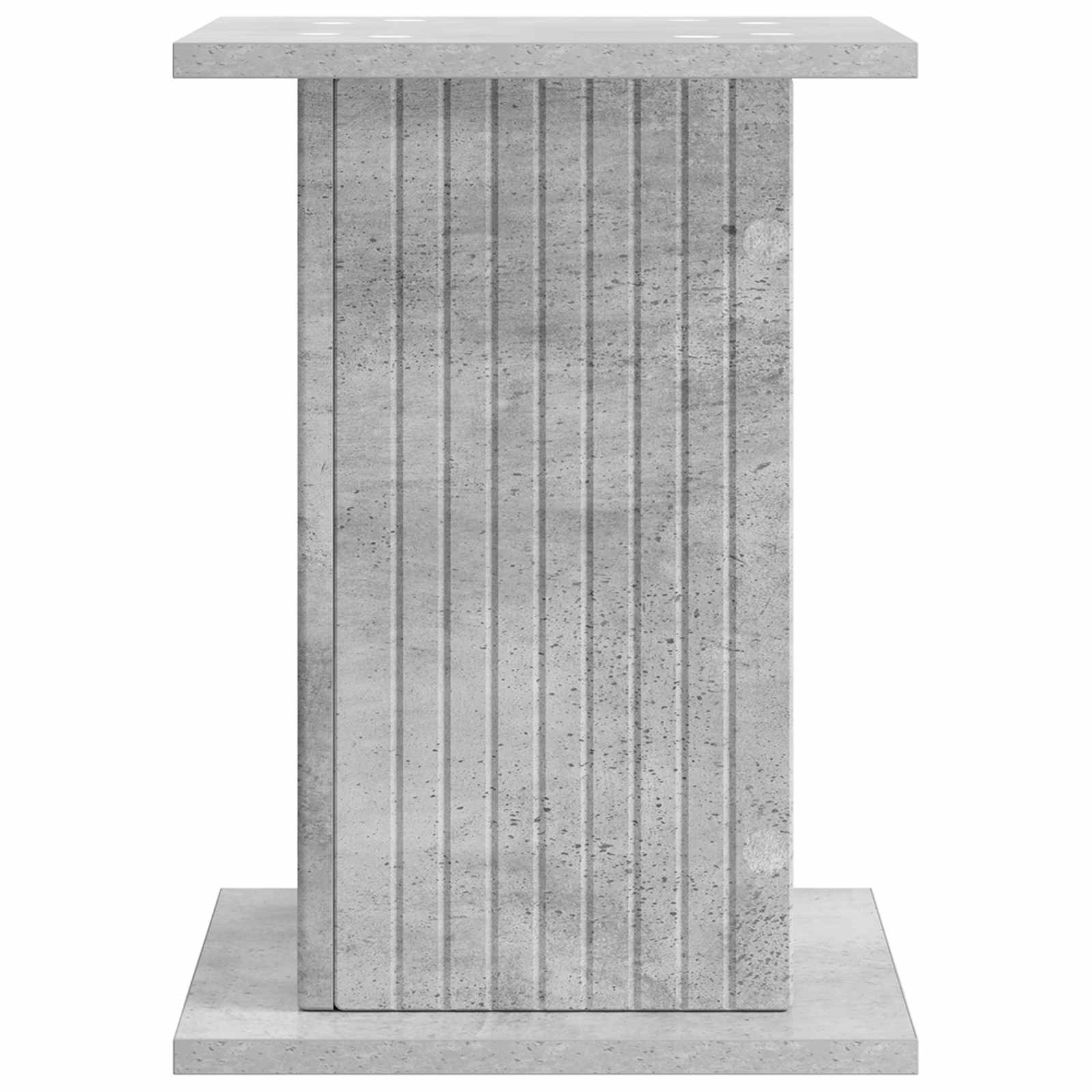 Stalak za biljke 2 pcs Betonska siva 30,5 x 30 x 43 cm