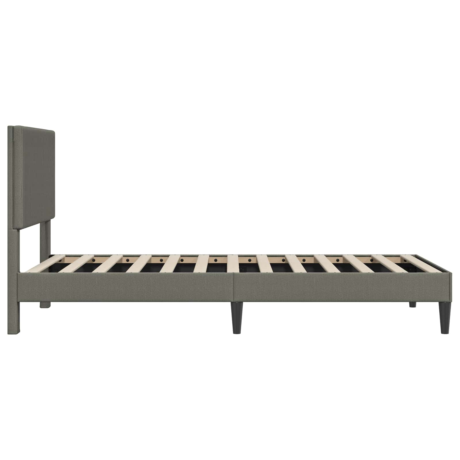 Krevetna konstrukcija Svjetlosiva 80 x 200 cm Kordura tekstil