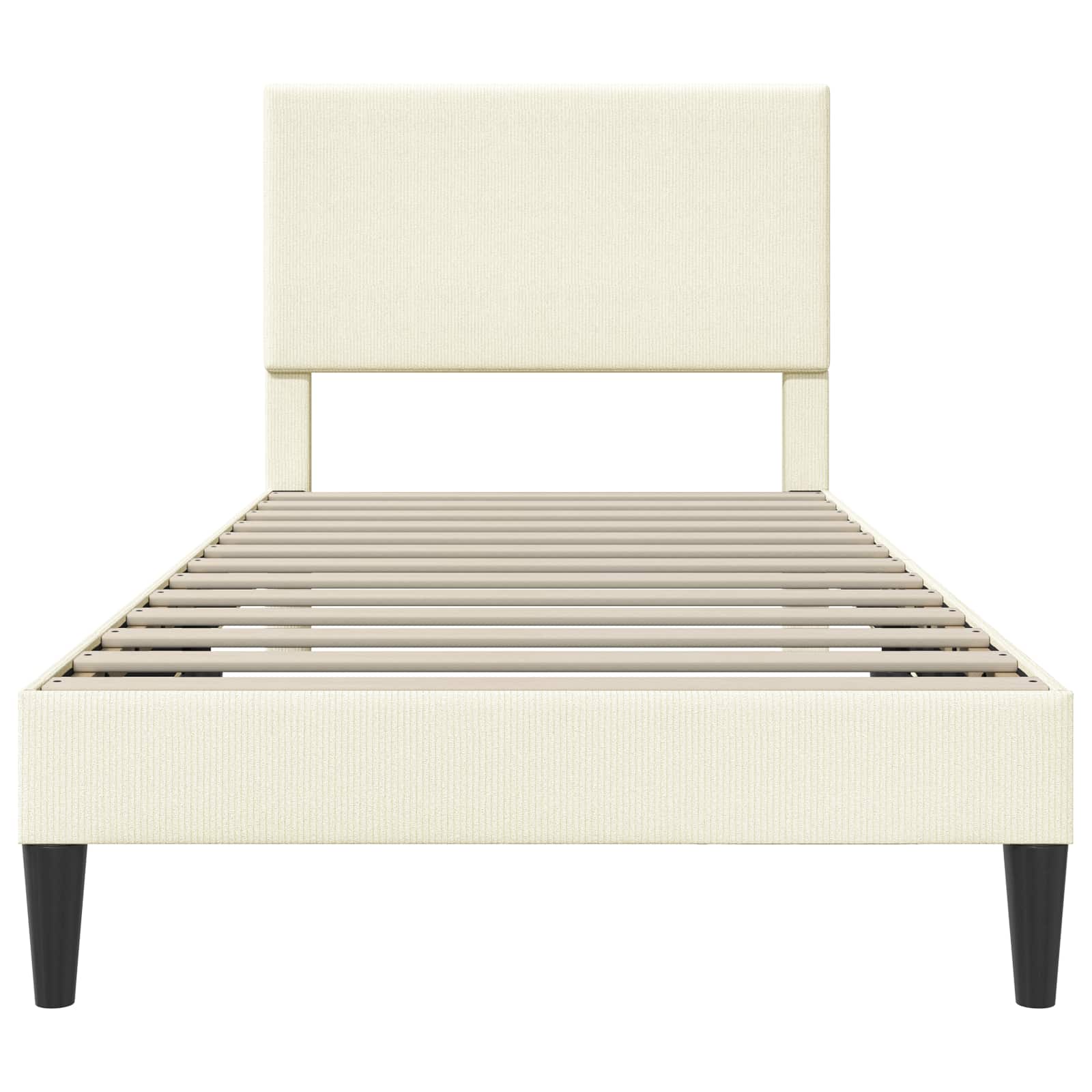 Krevetna konstrukcija Krem 80 x 200 cm Kordura tekstil