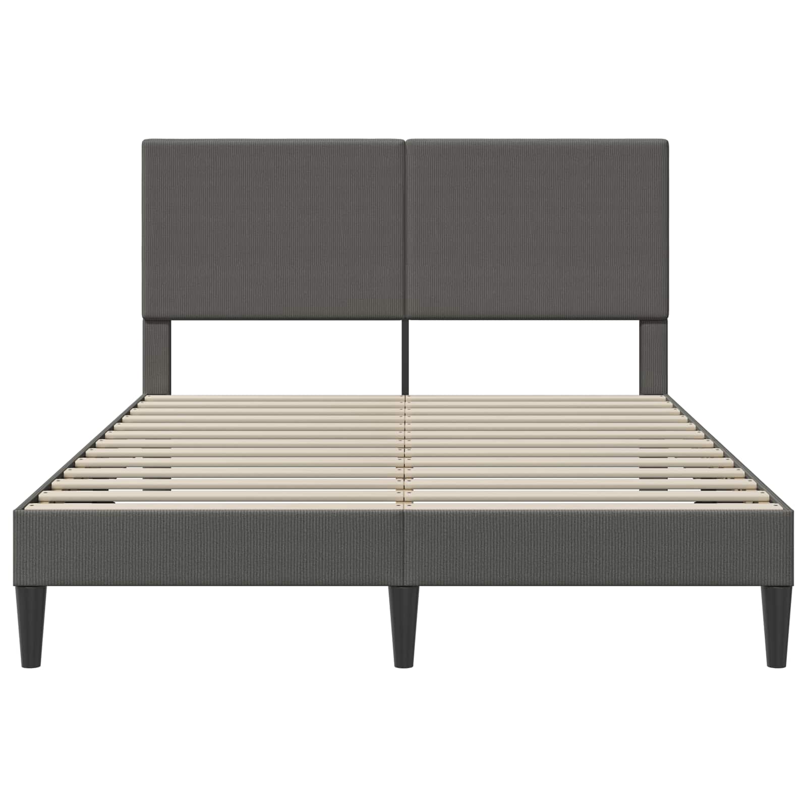 Krevetna konstrukcija Tamnosiva 140 x 200 cm Kordura tekstil