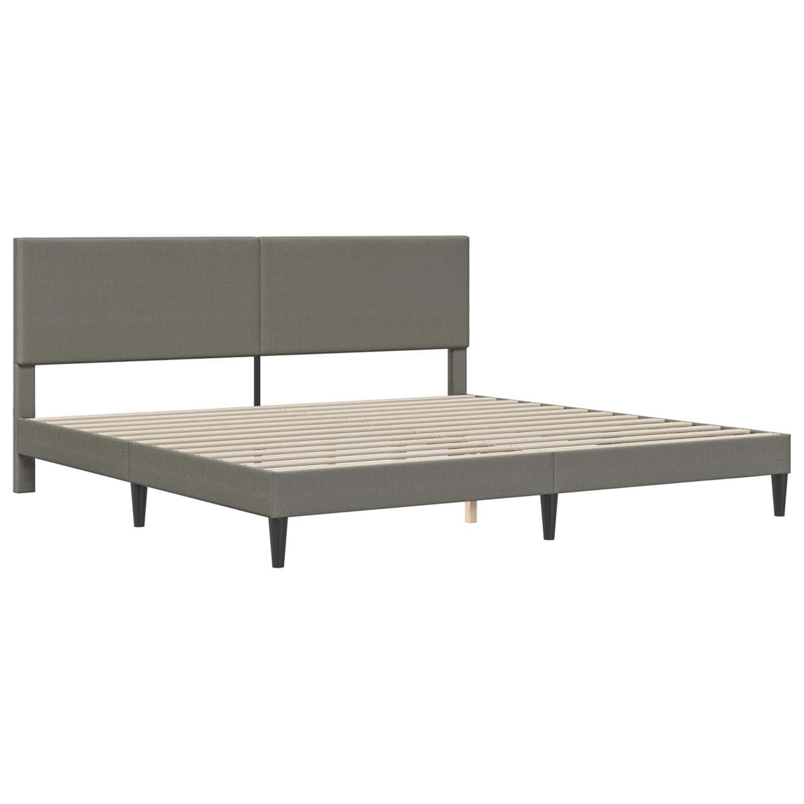 Krevetna konstrukcija Svjetlosiva 180 x 200 cm Kordura tekstil