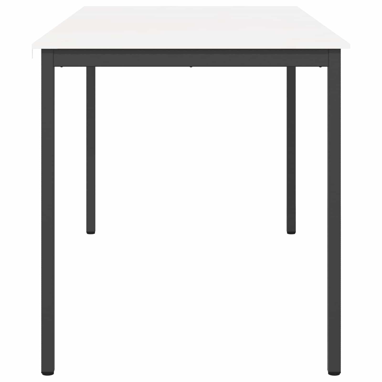 Stol za bar Bijelo 200 x 100 x 105 cm Čvrsto borovo drvo