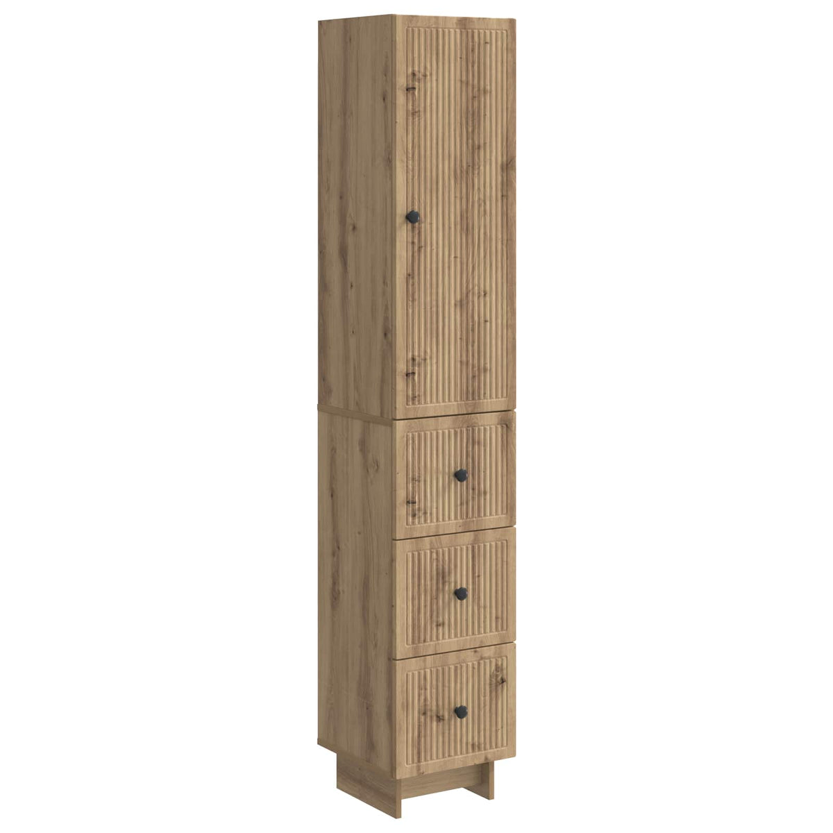 Set ormara 2 kom. Konstruirano drvo Smeđa 33 x 34,5 x 90 cm