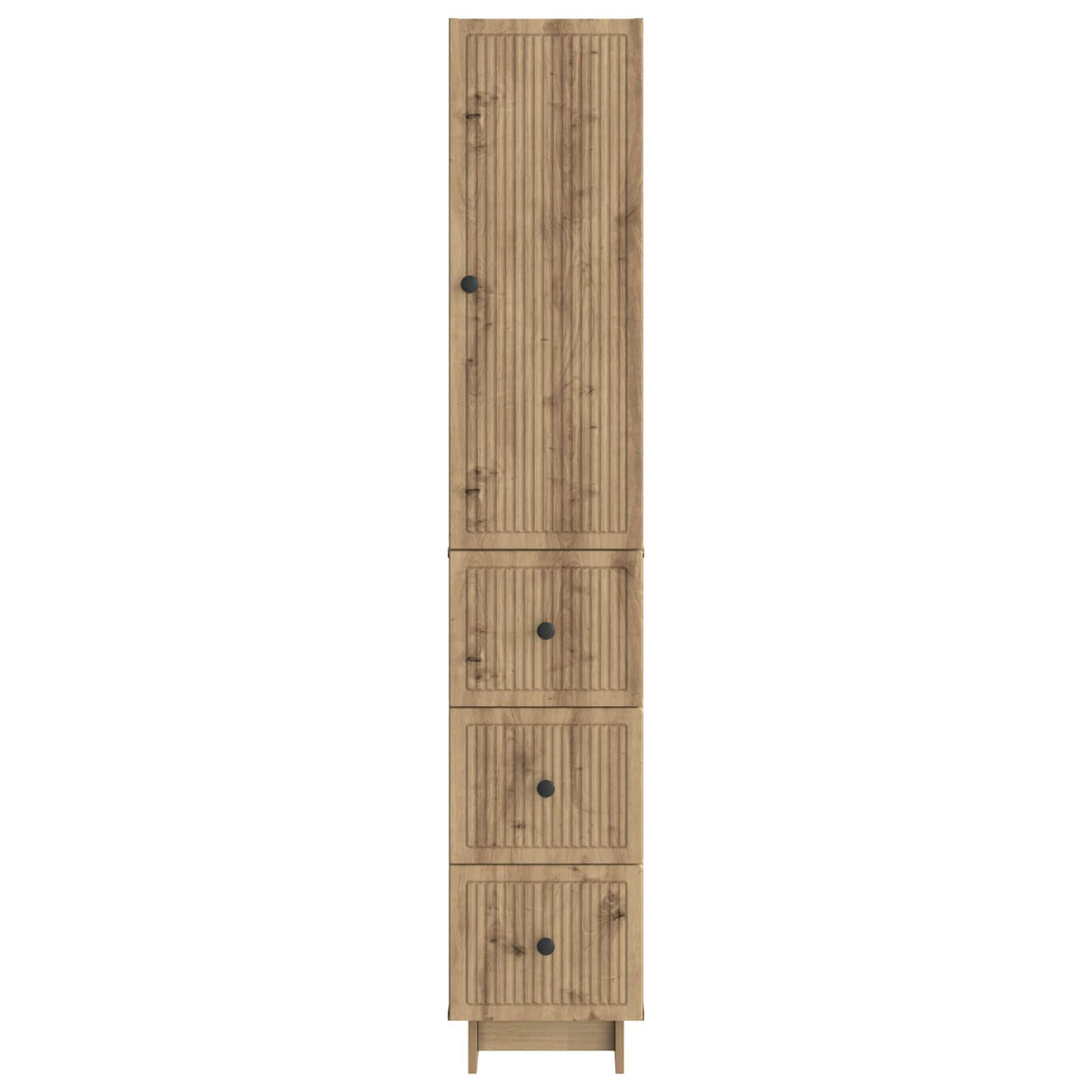 Set ormara 2 kom. Konstruirano drvo Smeđa 33 x 34,5 x 90 cm