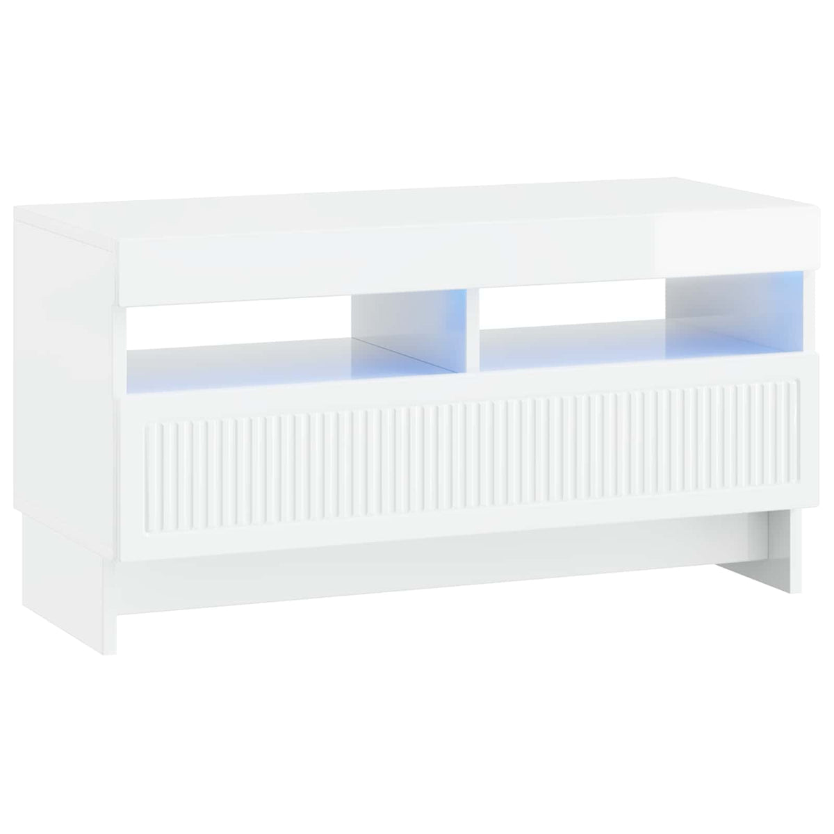 5-dijelni LED TV ormarić Bijela visokog sjaja Konstruirano drvo 81 x 35 x 43 cm