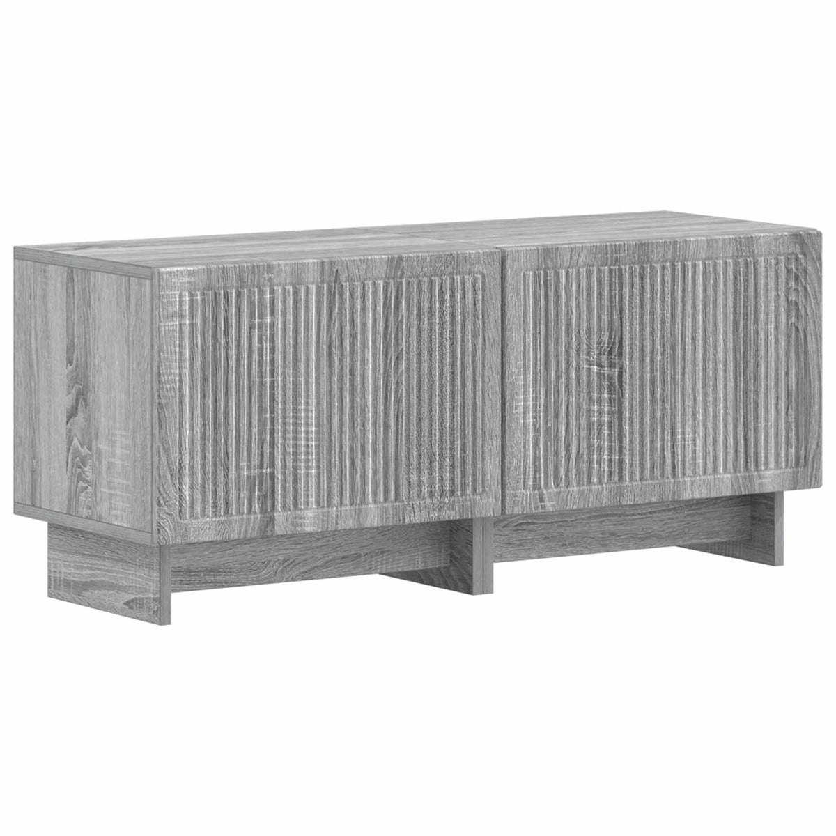 5-dijelni LED TV ormarić Siva Sonoma Konstruirano drvo 81 x 35 x 43 cm