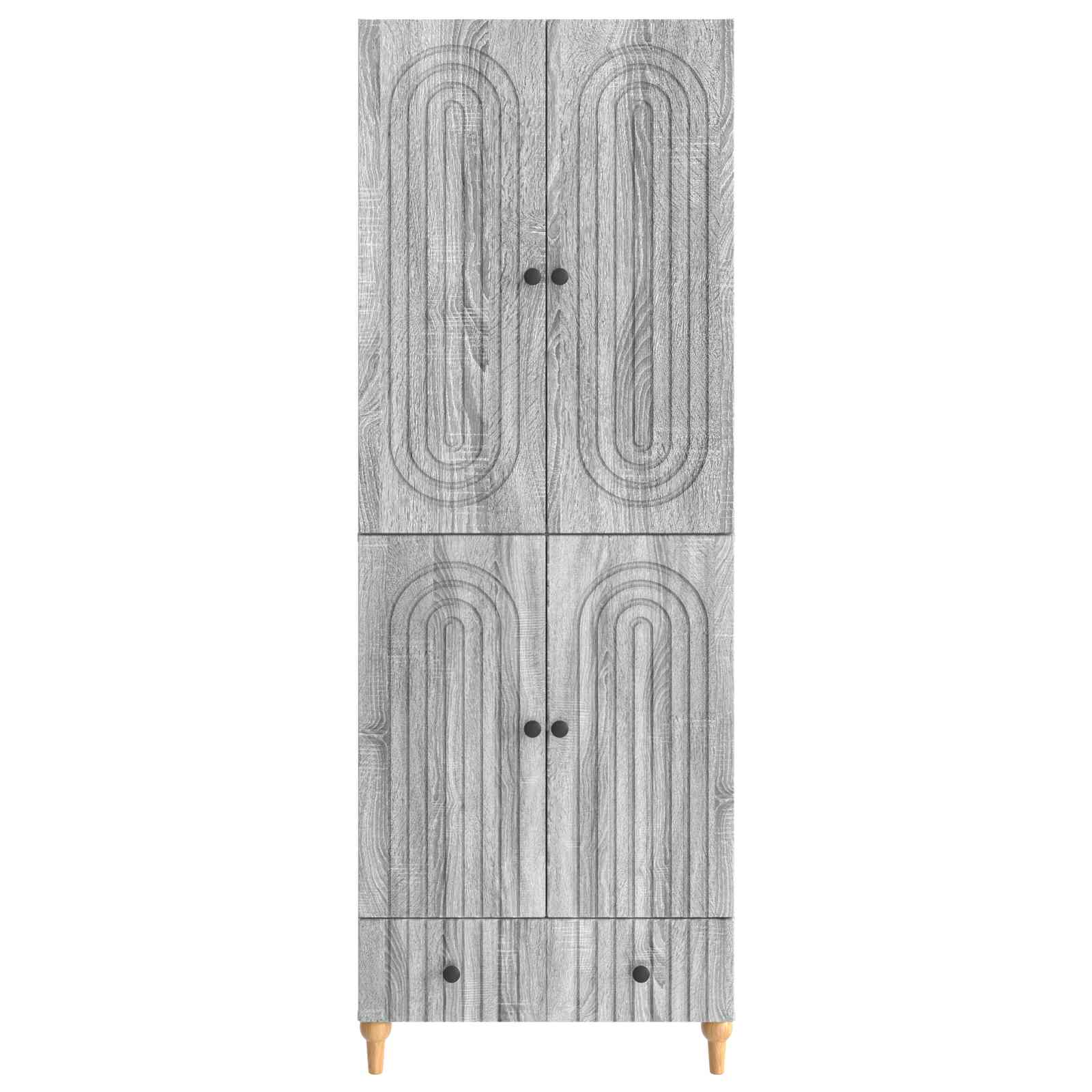 Set ormara 2 pcs 66 x 34,5 x 95 cm Konstruirano drvo