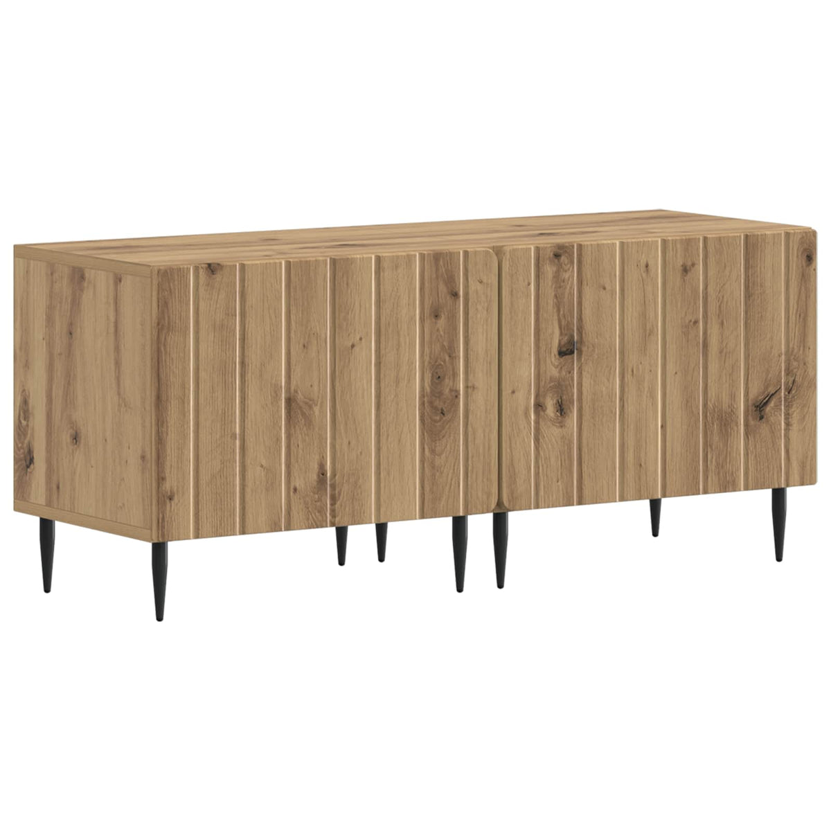 3-dijelni LED TV kabinet ZWOLLE Hrast artisan Konstruirano drvo