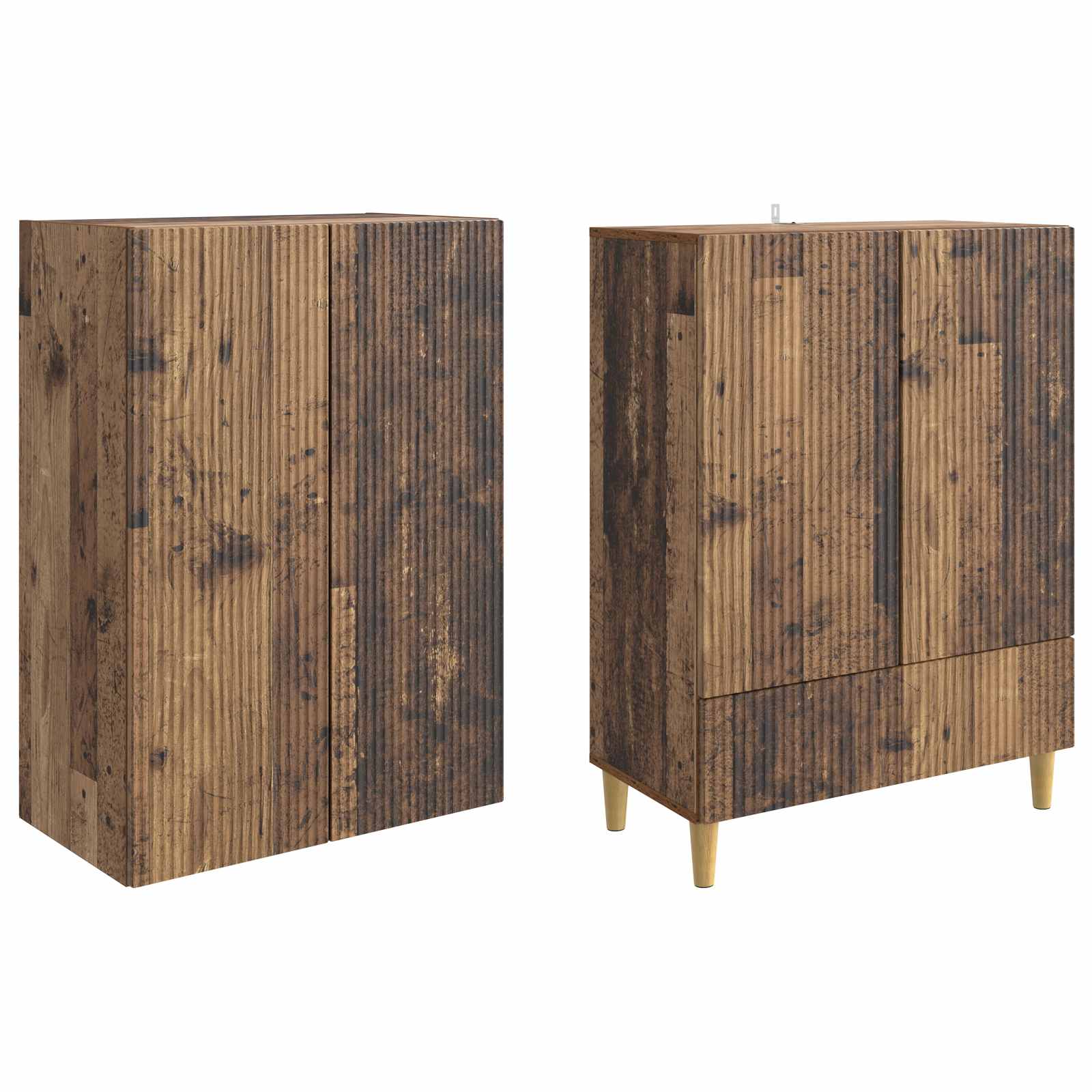 Set ormara 2 pcs 66 x 34,5 x 95 cm Konstruirano drvo