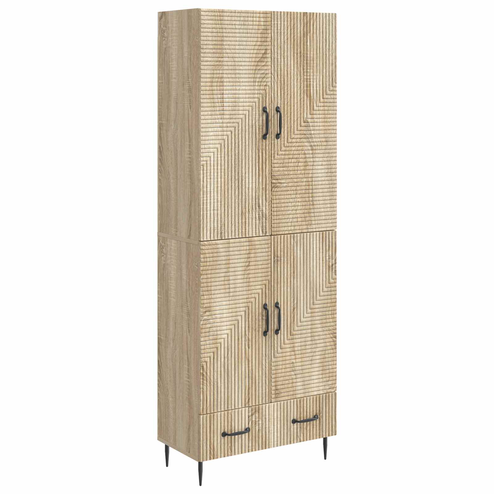 Set ormara 2 pcs 66 x 34,5 x 95 cm Konstruirano drvo