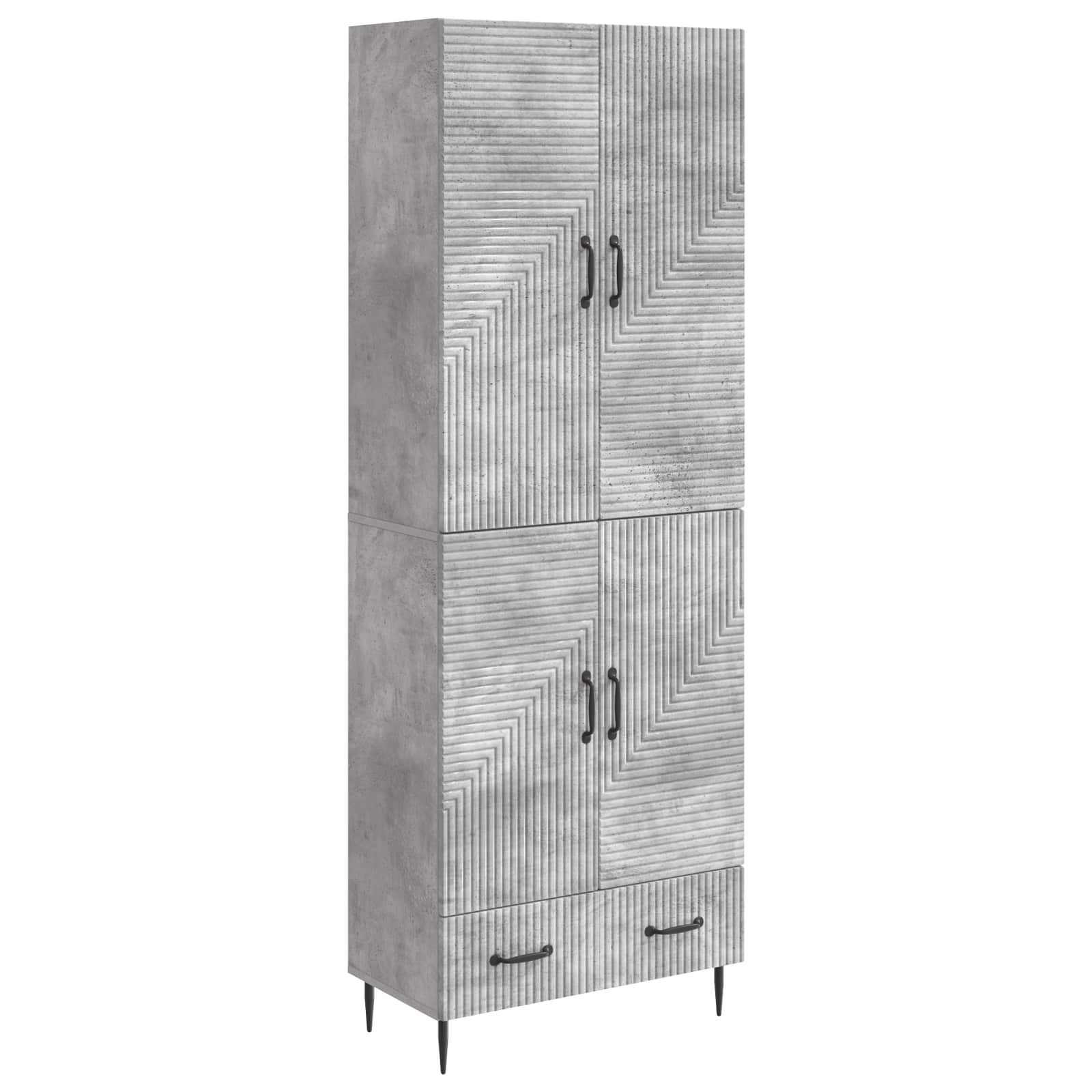 Set ormara 2 pcs 66 x 34,5 x 95 cm Konstruirano drvo