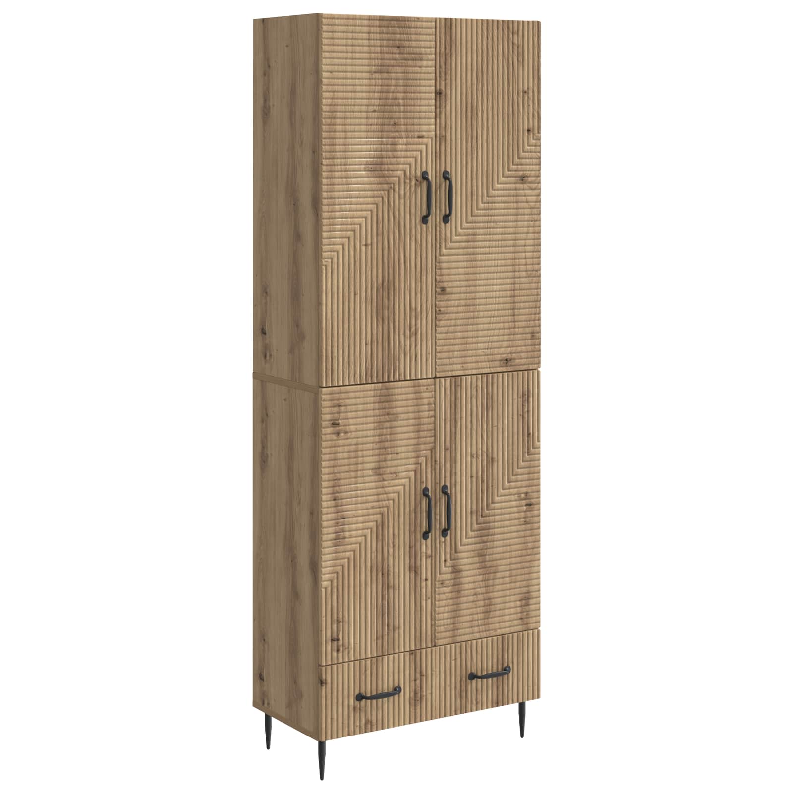 Set ormara 2 pcs 66 x 34,5 x 95 cm Konstruirano drvo