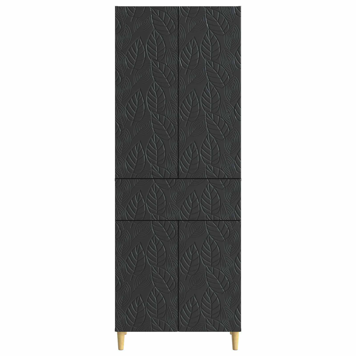 Set ormara 2 kom. Crna Konstruirano drvo 66 x 34,5 x 90 cm