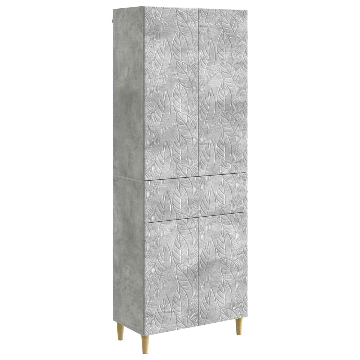 Set ormara 2 kom. Betonska siva Konstruirano drvo 66 x 34,5 x 90 cm