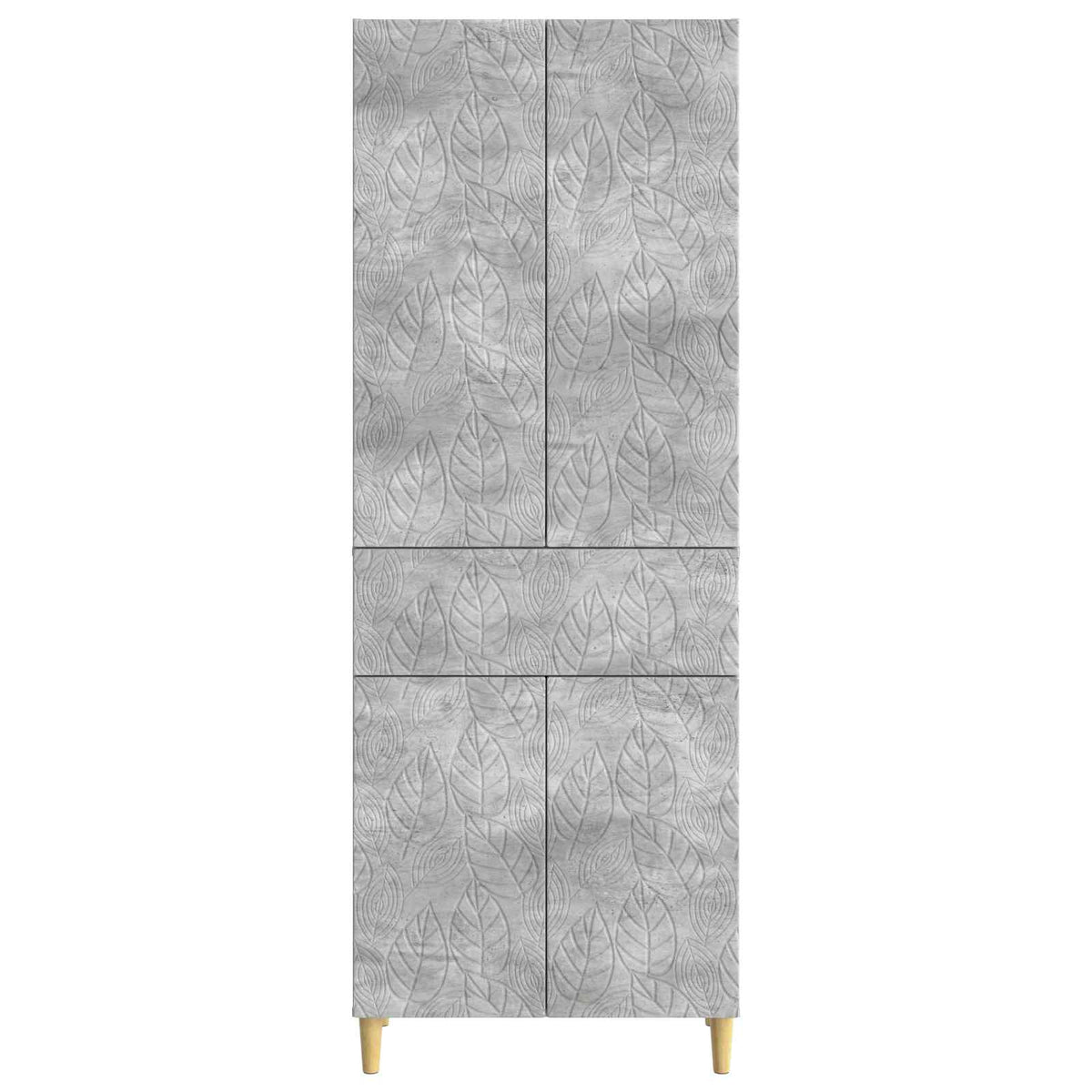 Set ormara 2 kom. Betonska siva Konstruirano drvo 66 x 34,5 x 90 cm