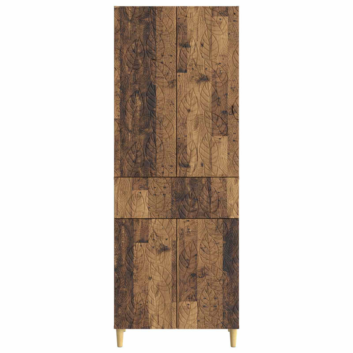 Set ormara 2 kom. Staro drvo Konstruirano drvo Smeđa 66 x 34,5 x 90 cm