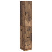 Set ormara 2 pcs Staro drvo 33 x 34,5 x 87 cm Konstruirano drvo