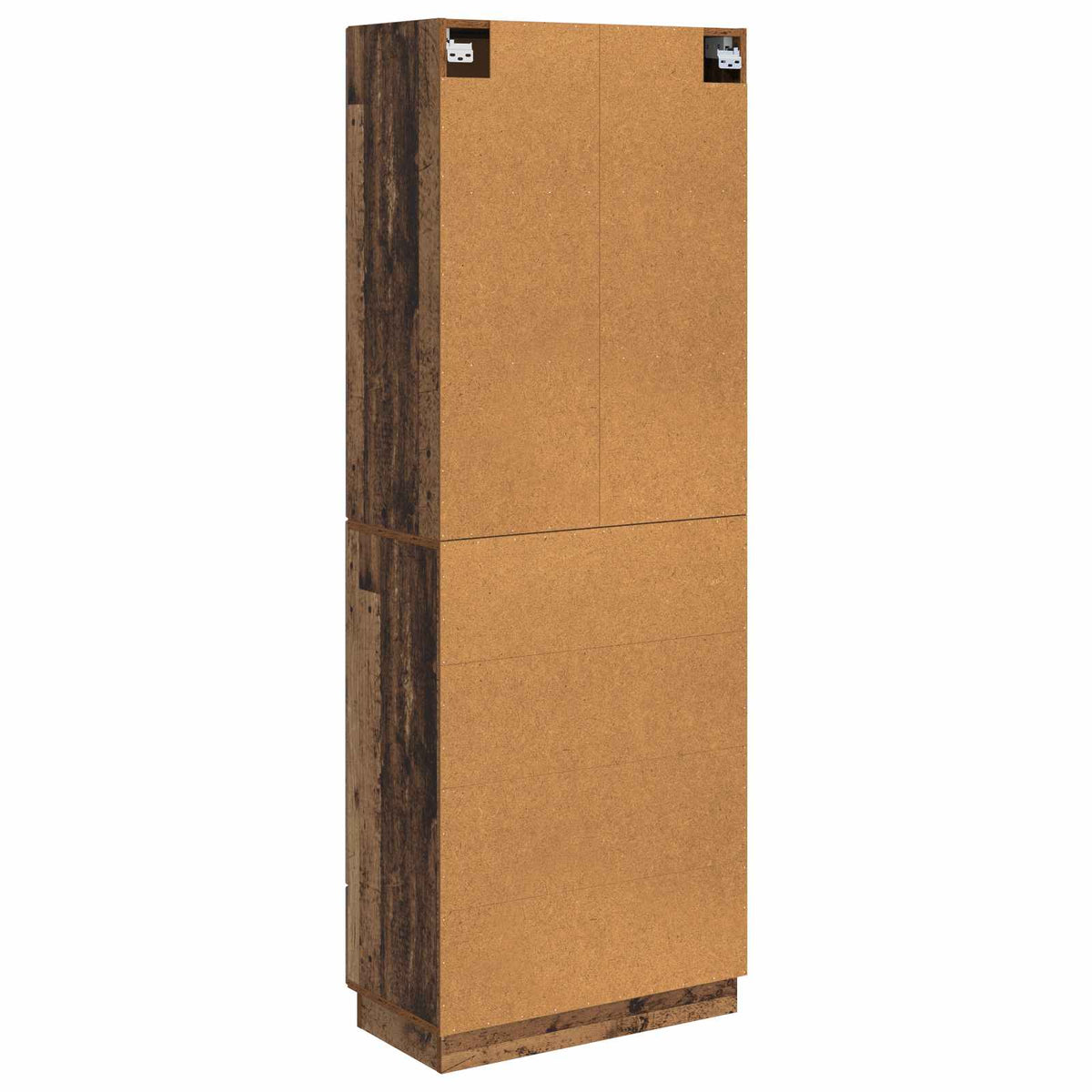 Set ormara 2 kom. Staro drvo Konstruirano drvo Smeđa 66 x 34,5 x 87 cm