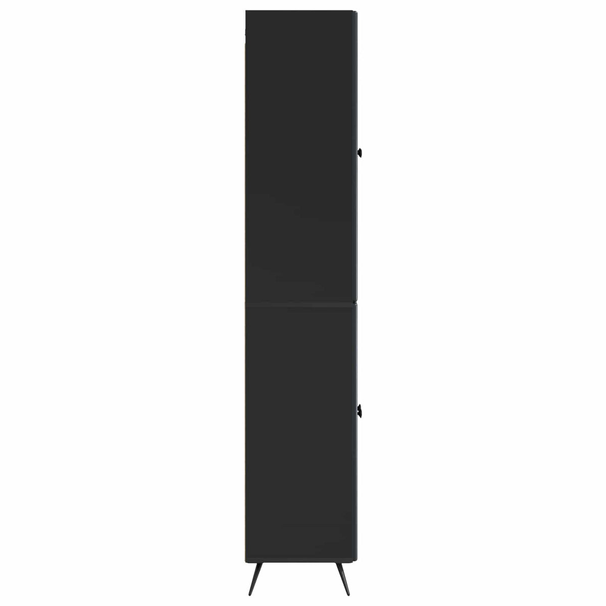 Set ormara 2 kom. Crna Konstruirano drvo 69 x 34,5 x 90 cm