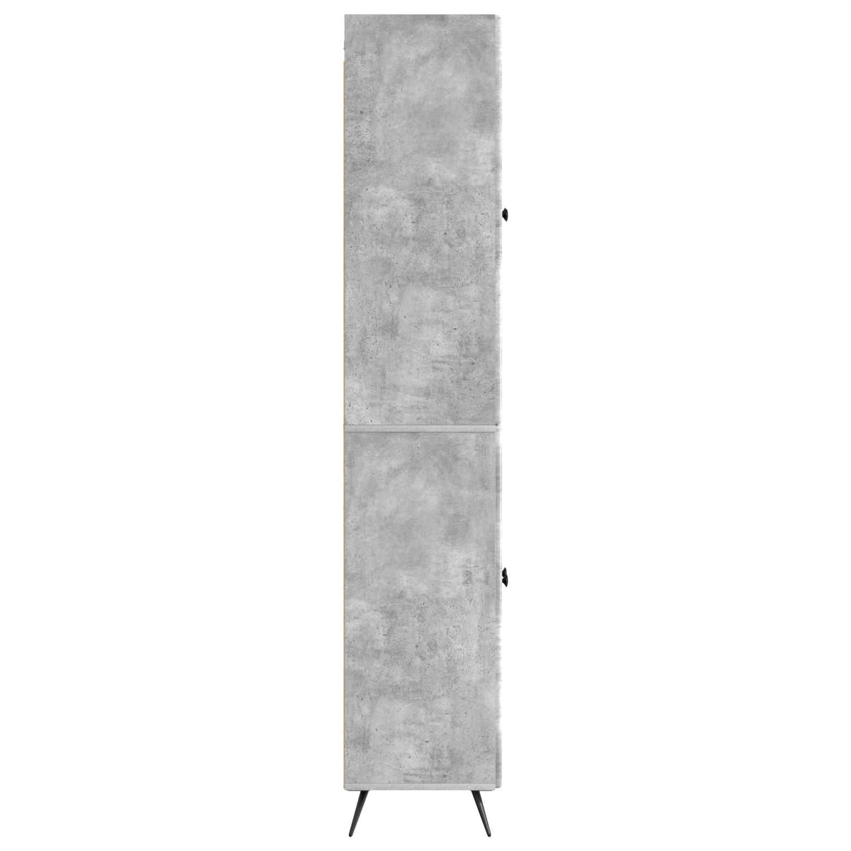 Set ormara 2 kom. Betonska siva Konstruirano drvo 69 x 34,5 x 90 cm