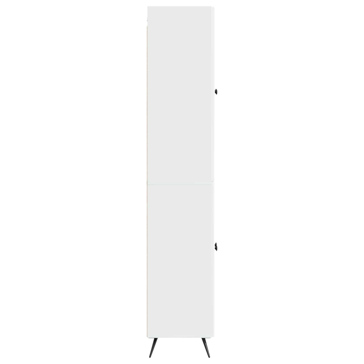 Set ormara 2 kom. Bijela visokog sjaja Konstruirano drvo 69 x 34,5 x 90 cm