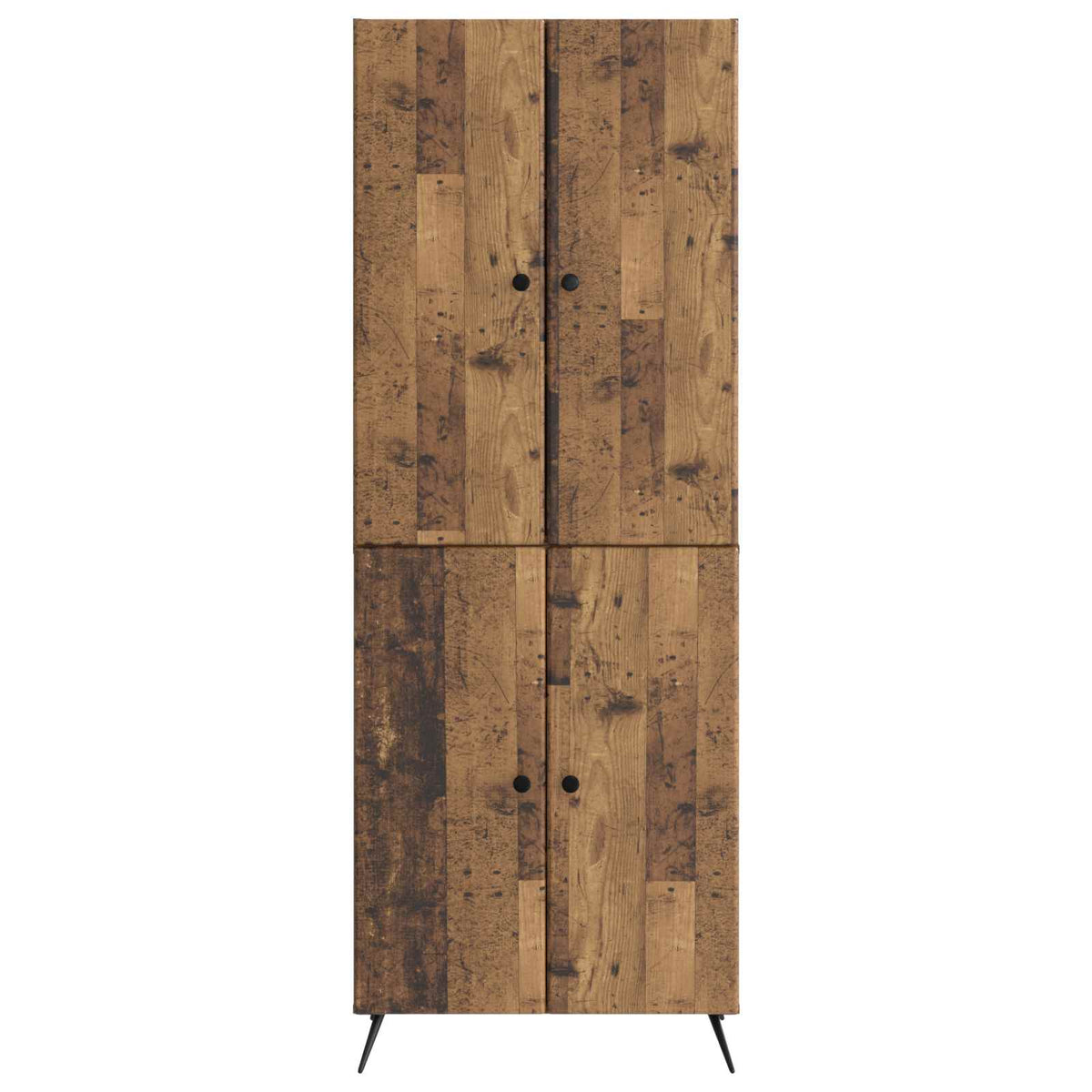 Set ormara 2 kom. Staro drvo Konstruirano drvo Smeđa 69 x 34,5 x 90 cm